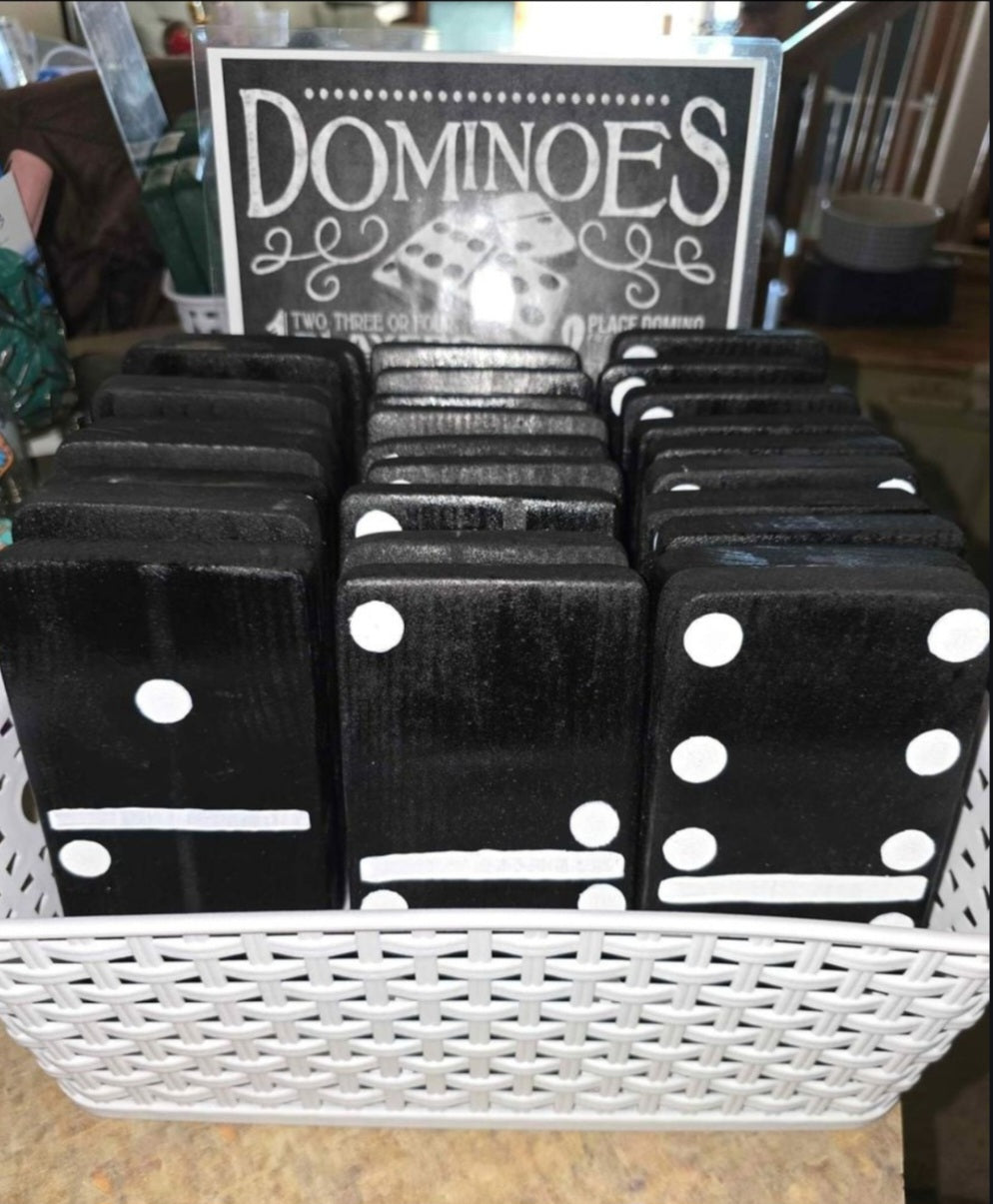 Outdoor Wooden Domino Set