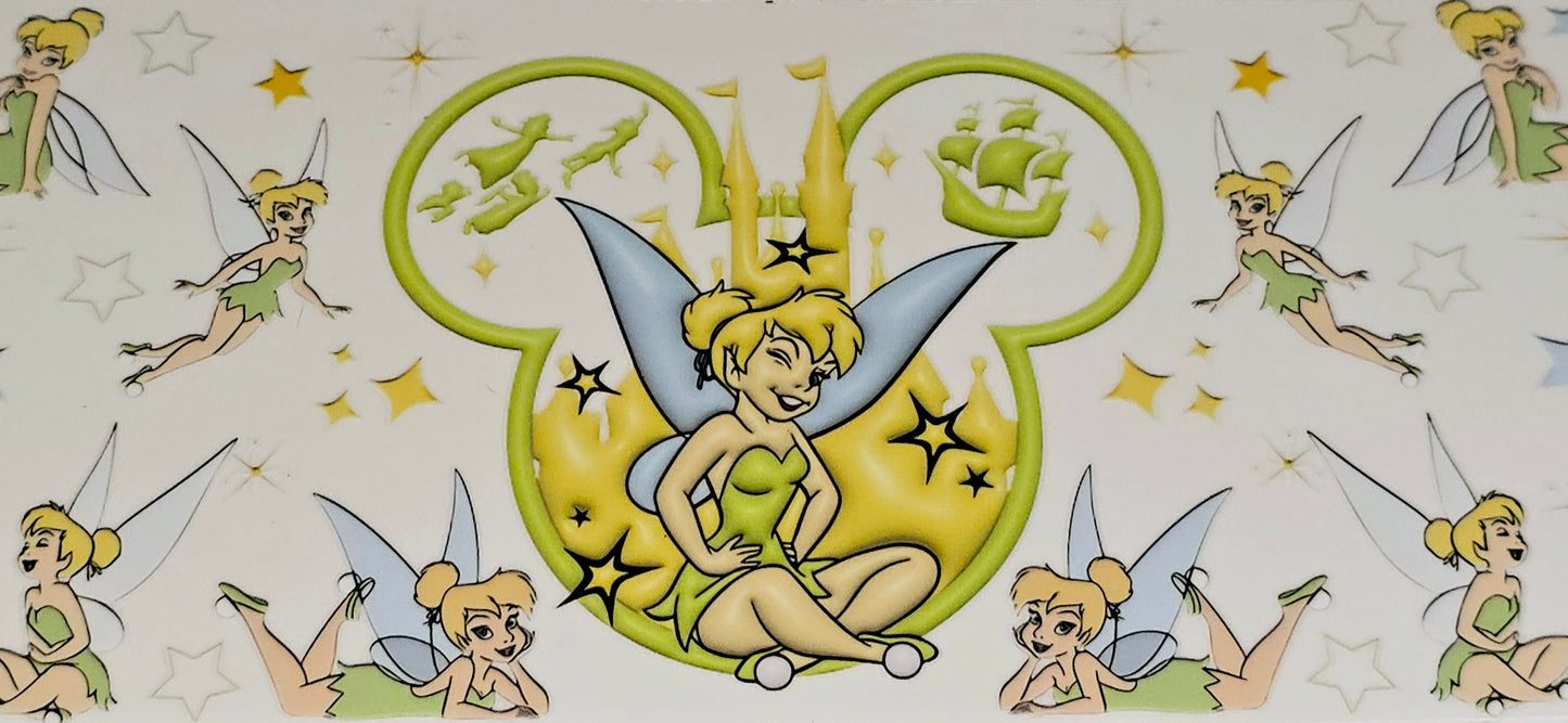 Princess clear UV DTF wraps