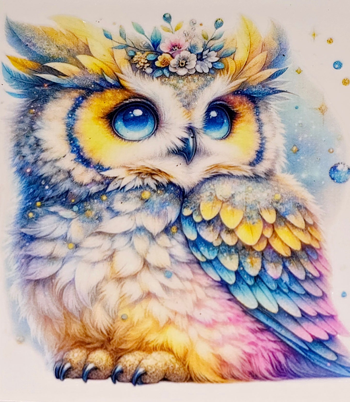 Owls medium clear UV DTF