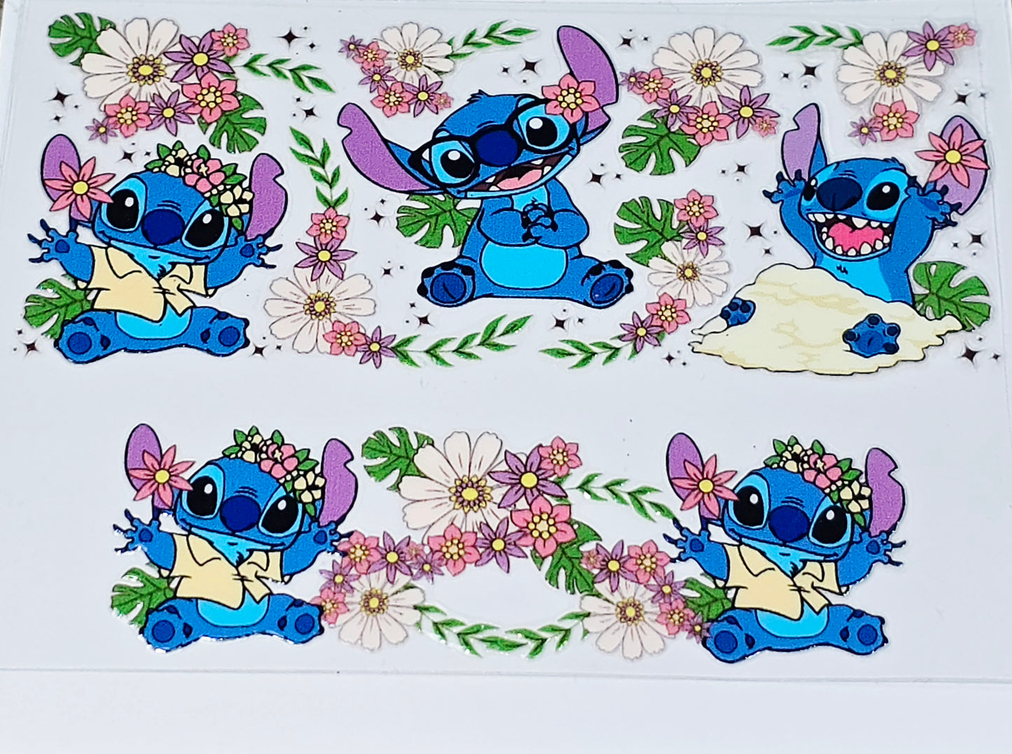 Characters mini keychain tumbler uvdtf wraps