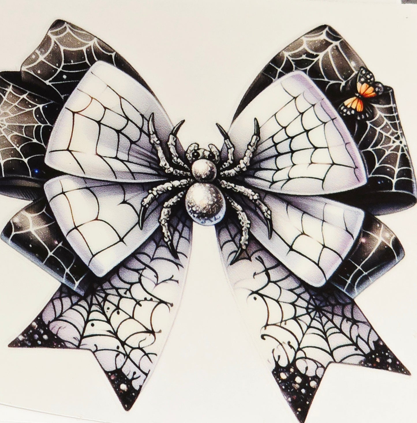 Medium Halloween decorative UV DTF bows