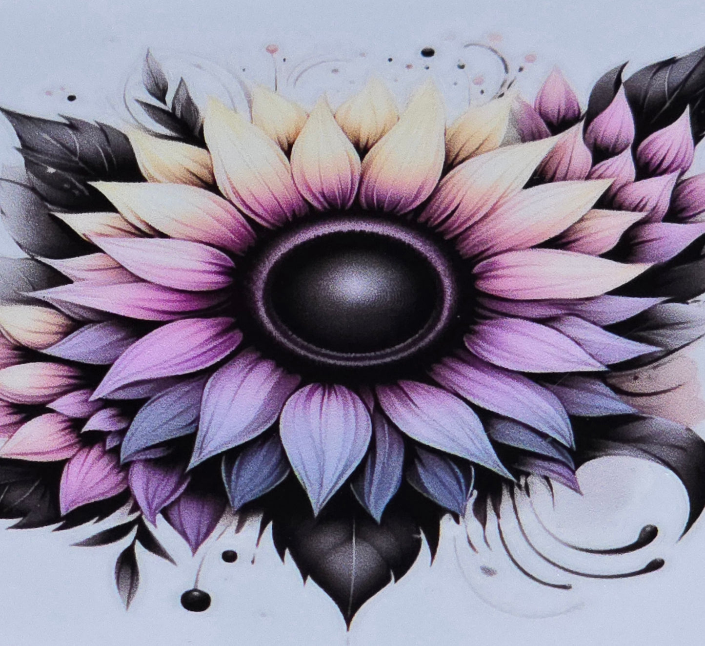 Sunflower medium UVDTF