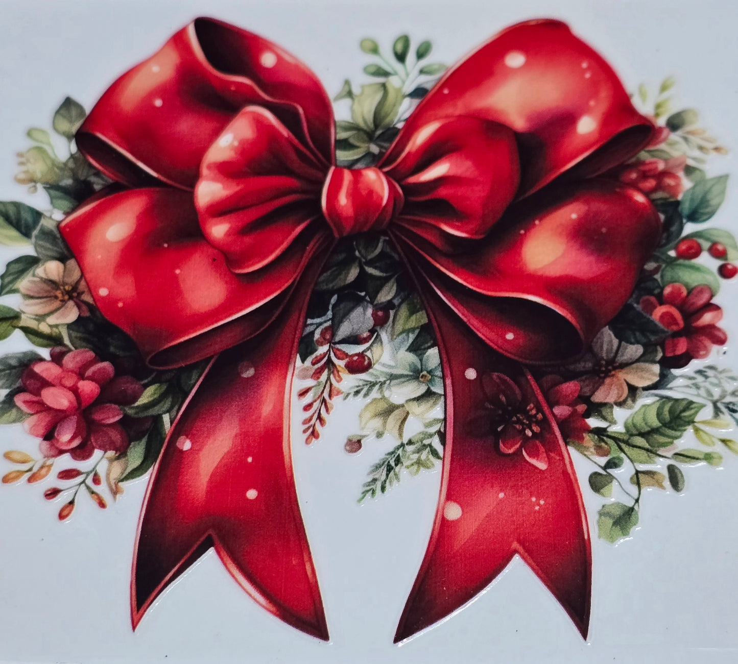 Christmas bows XL UVDTF