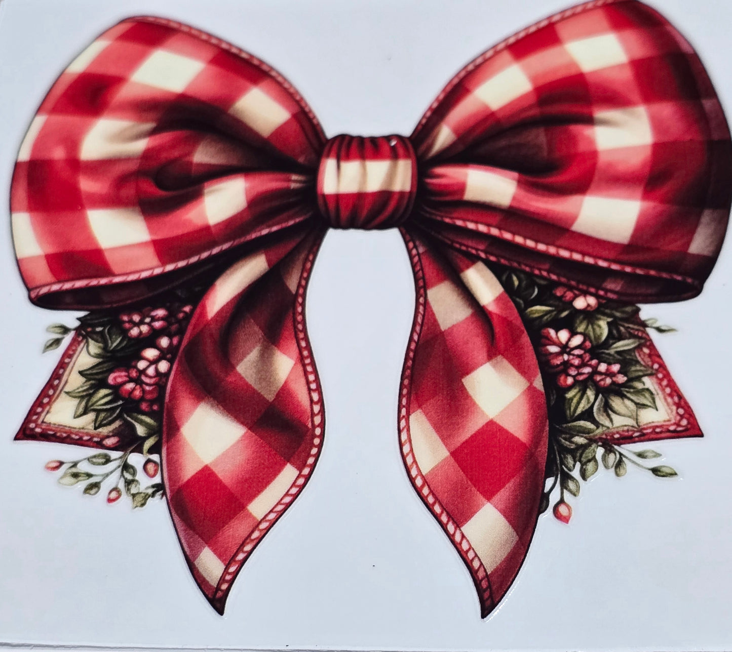 Christmas bows XL UVDTF