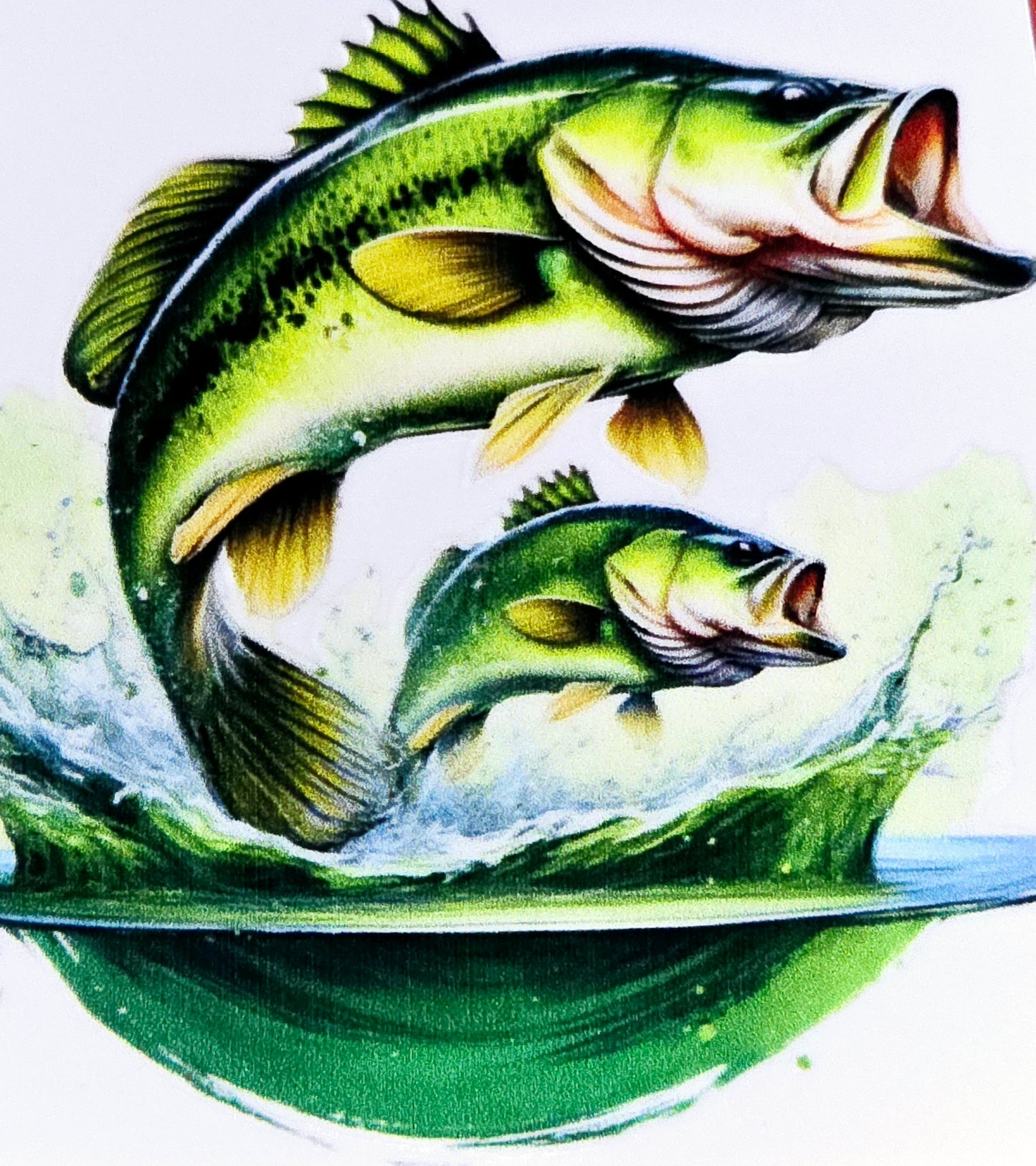 Fish medium clear UV DTF