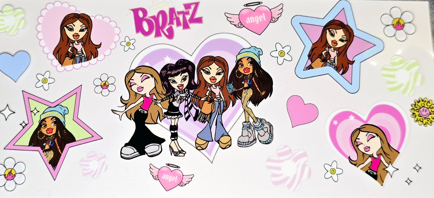 Bratz clear UV DTF wrap