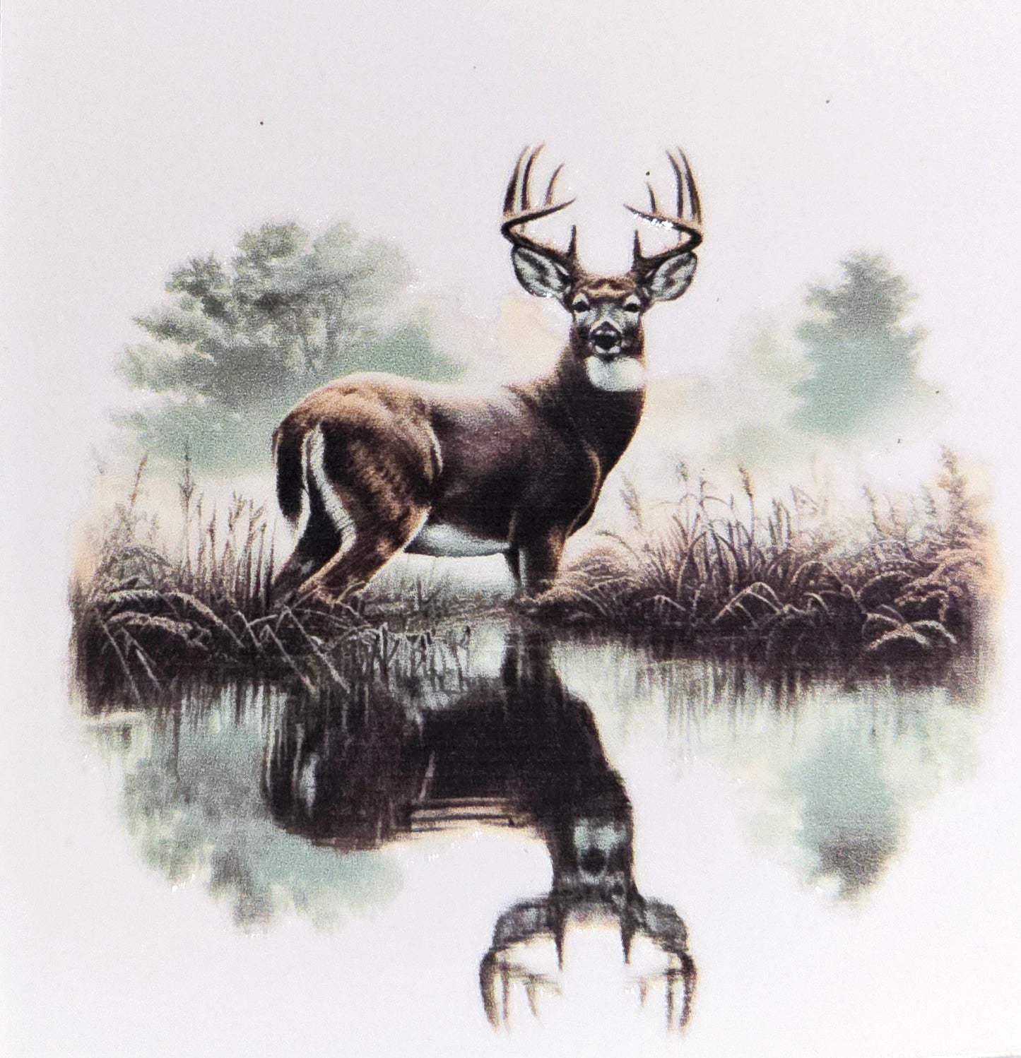 Small hunting clear UV DTF