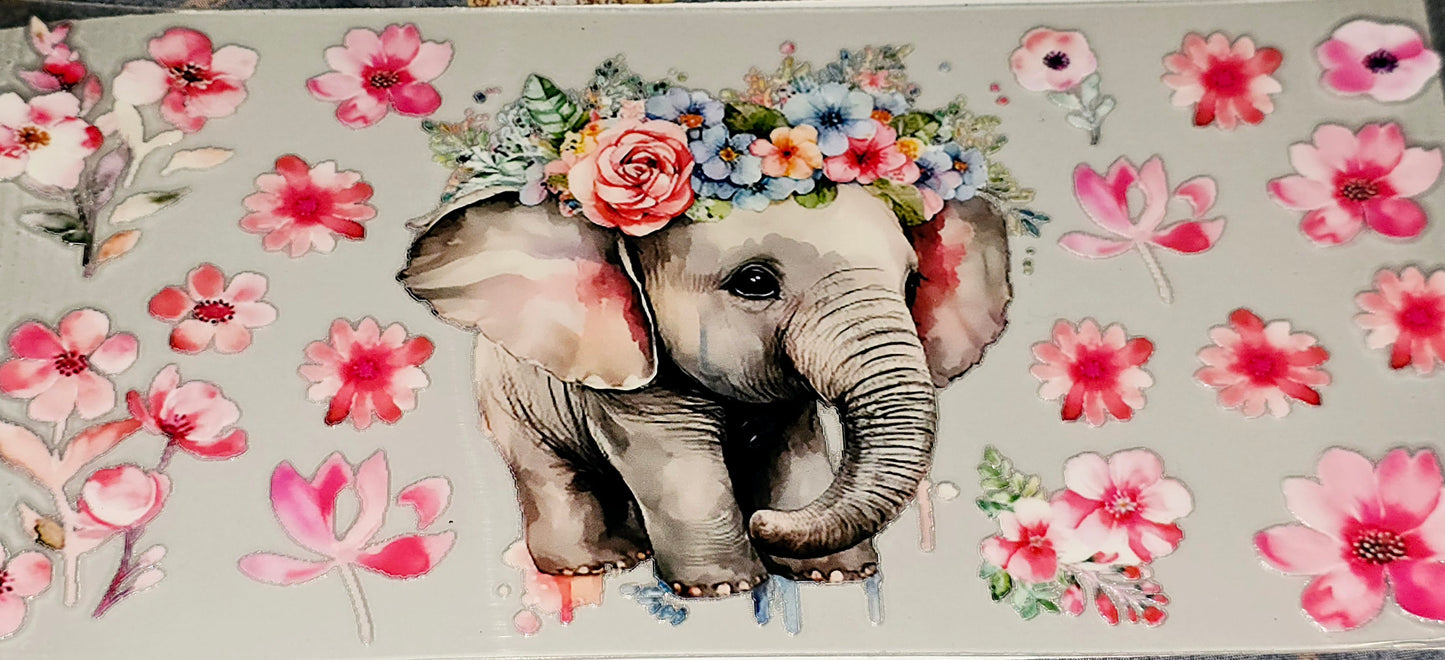 Elephant clear UV DTF wraps