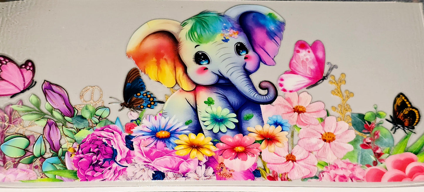 Elephant clear UV DTF wraps
