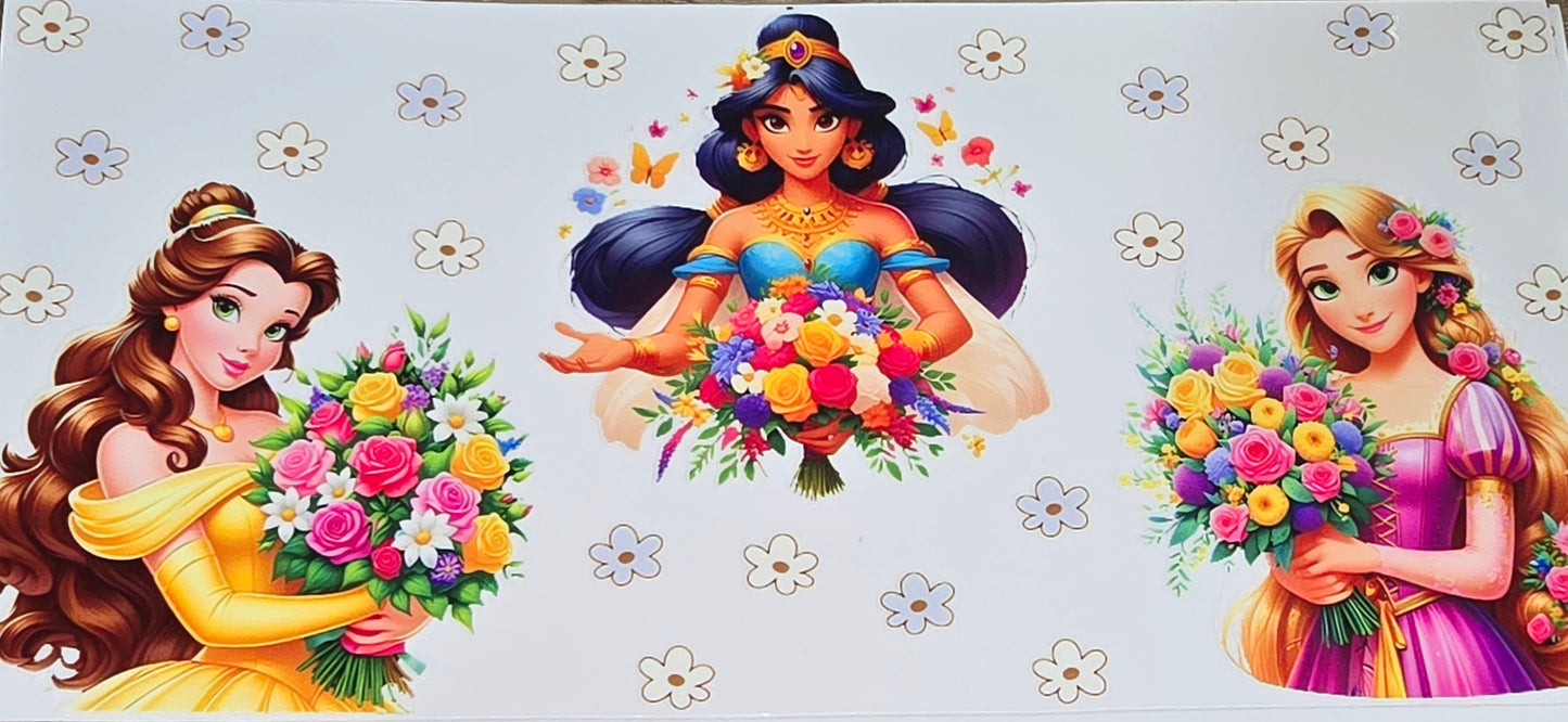 Princess clear UV DTF wraps