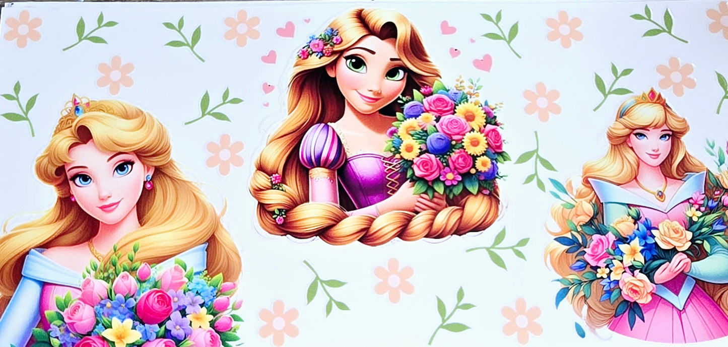 Princess clear UV DTF wraps