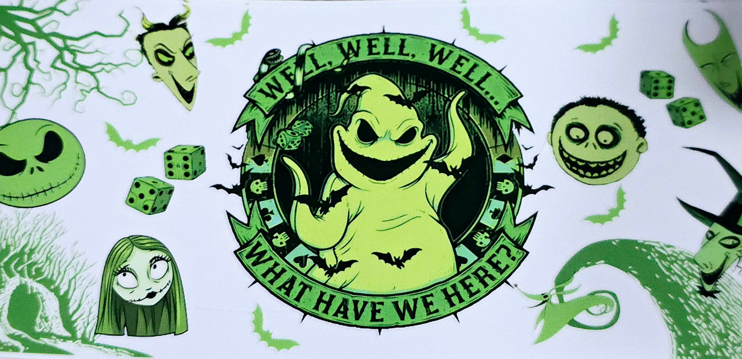 Nightmare before Christmas clear UV DTF wraps