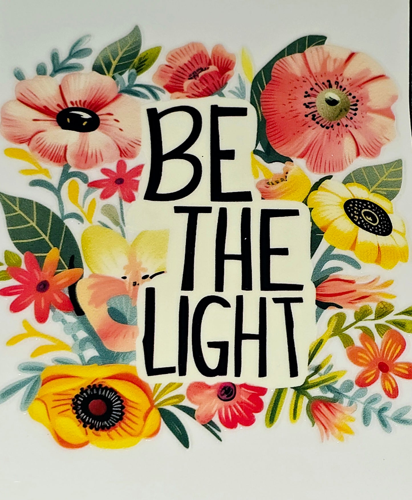 Christian inspirational clear UV DTF