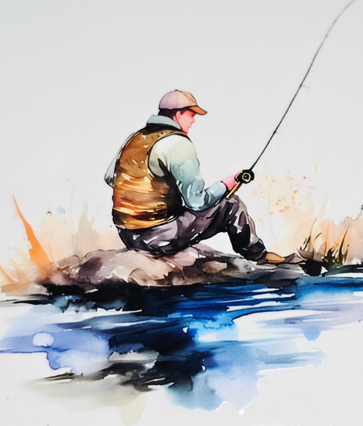 Fishermen XL clear UV DTF