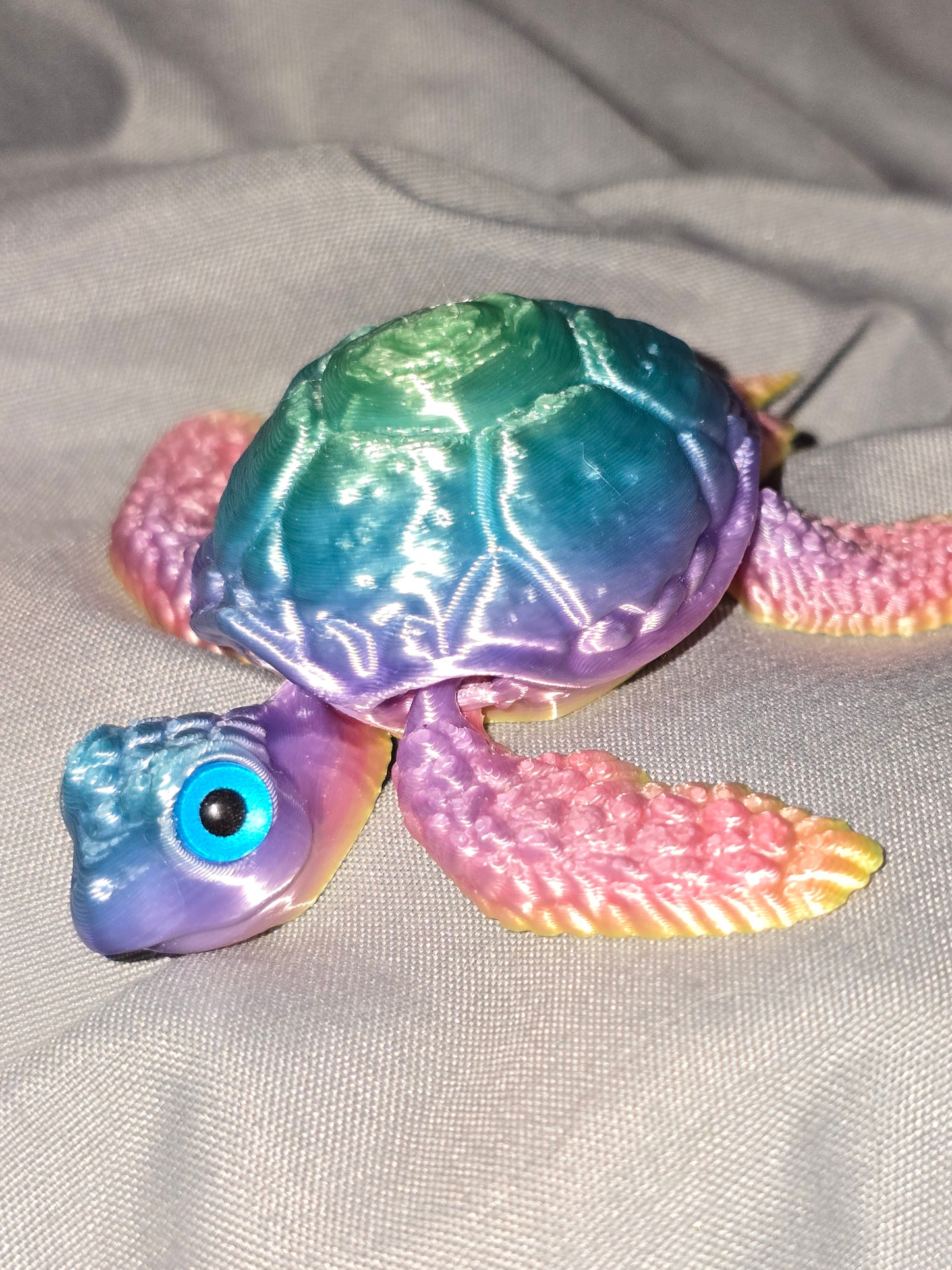 3D printed turtles