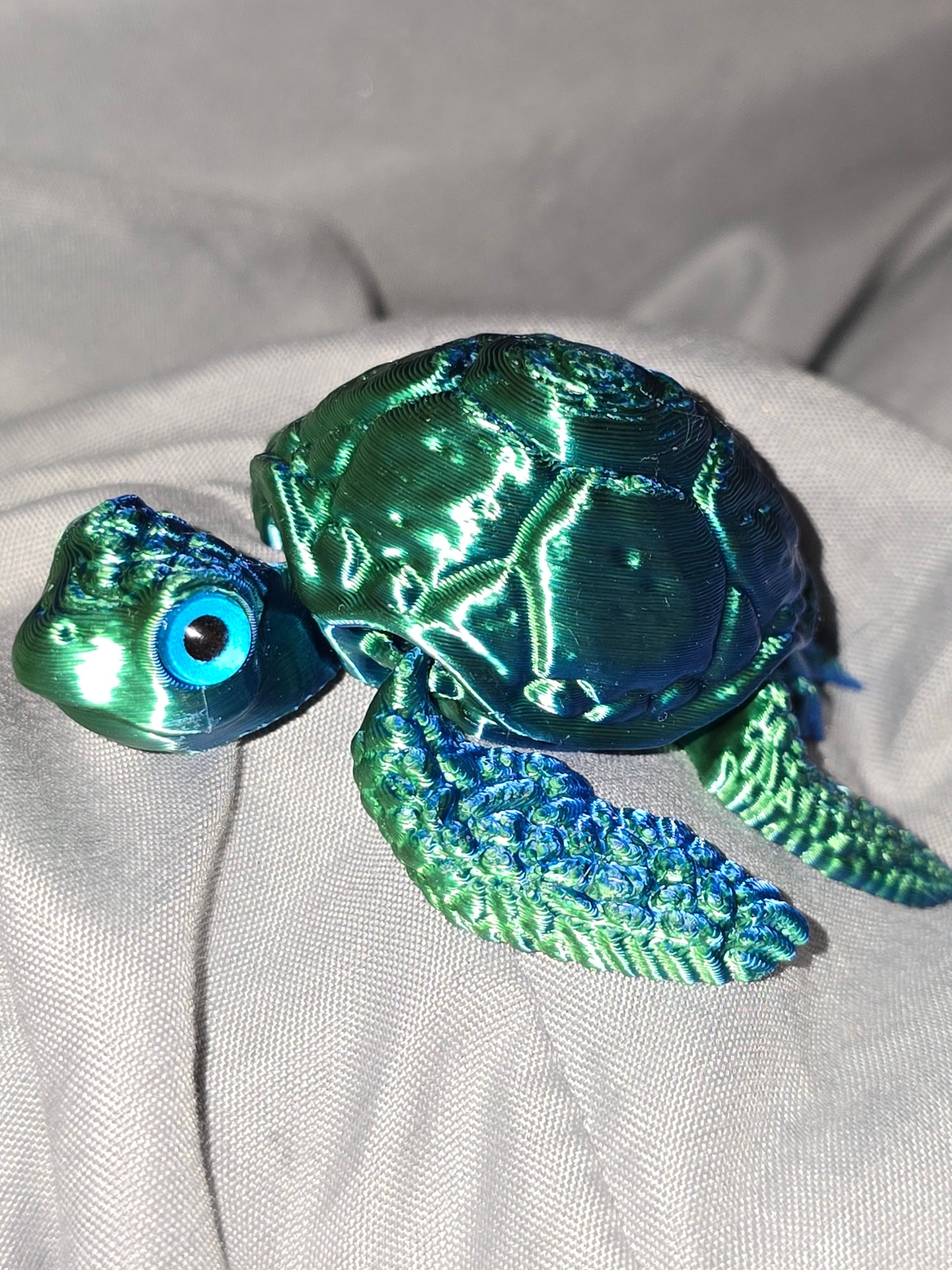 3D printed turtles