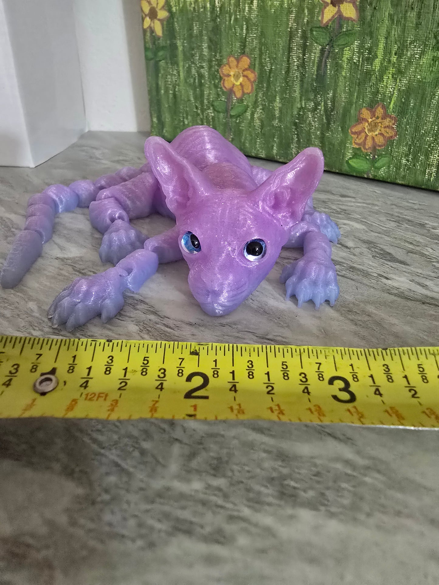 3D 8" small sphinx cats