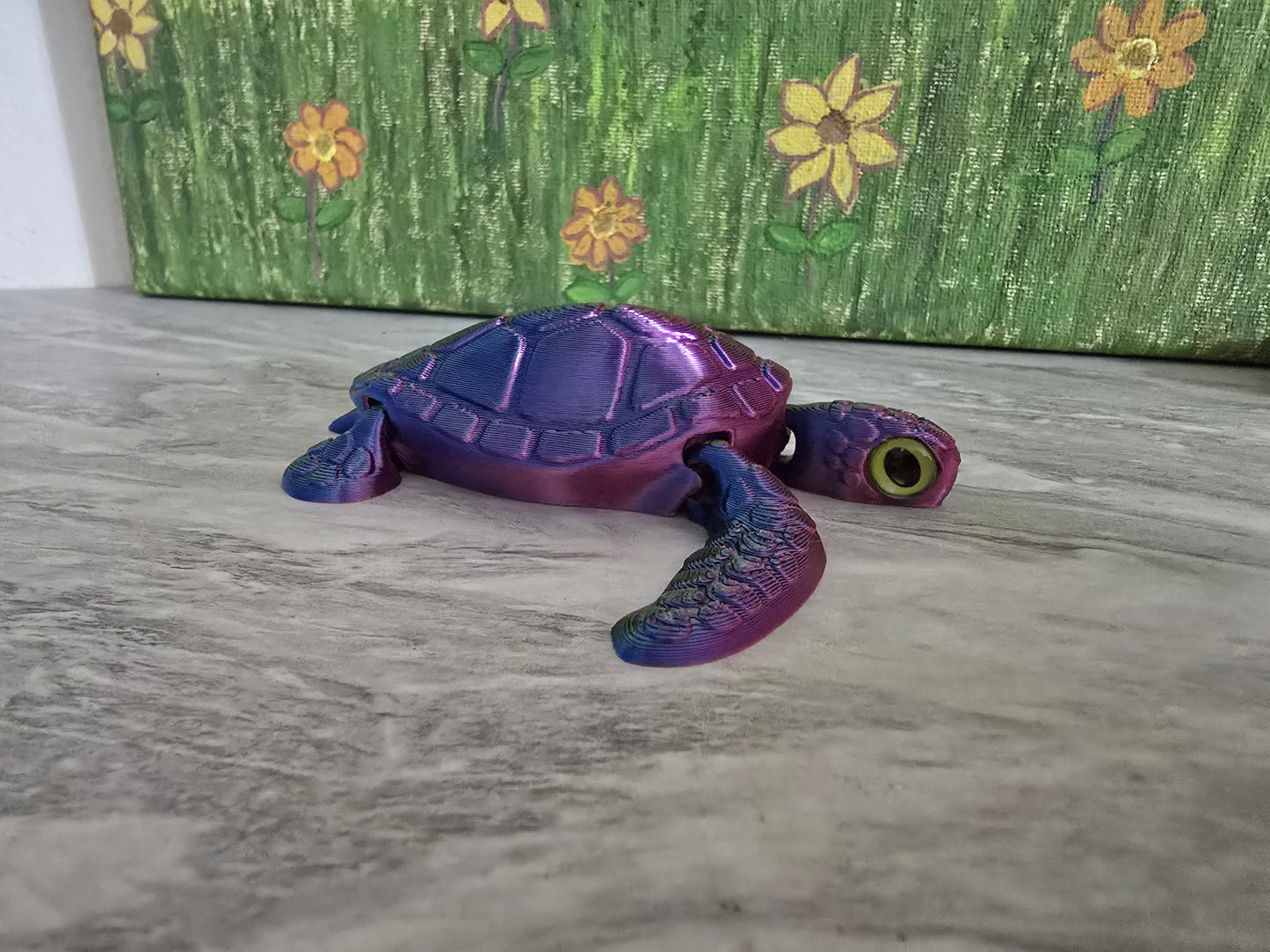 3D sea turtles