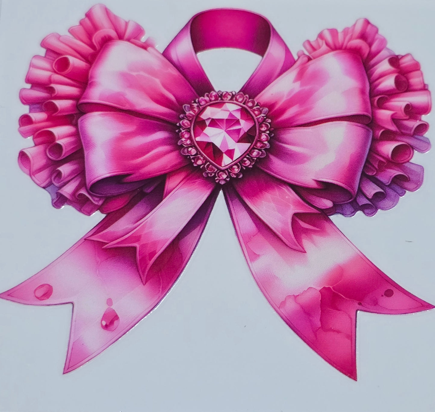 Breast cancer medium bows UVDTF