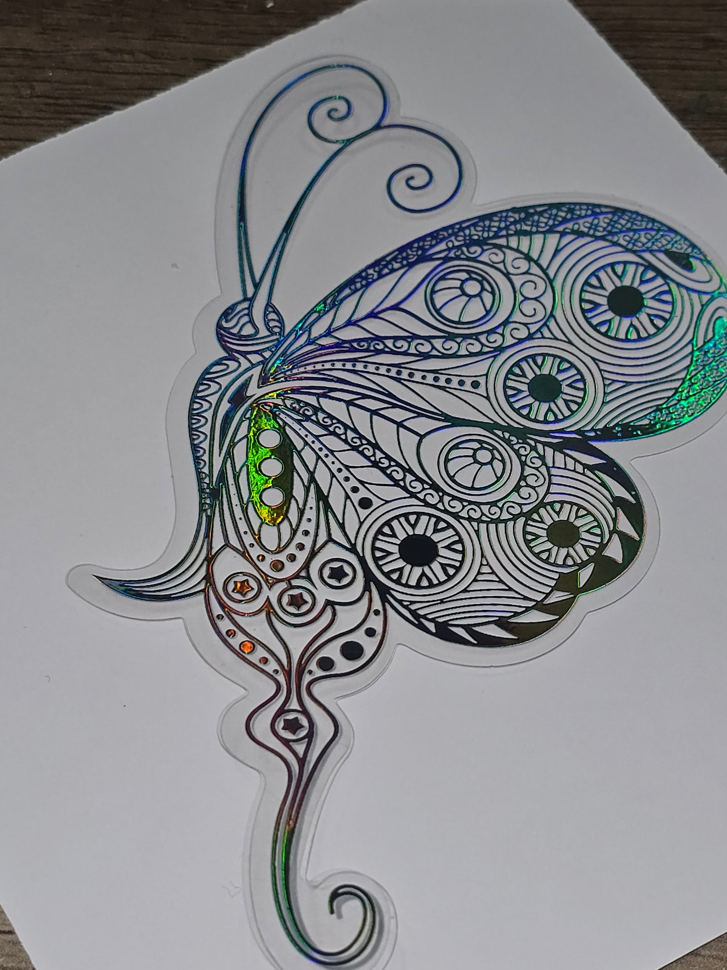 Holographic decals