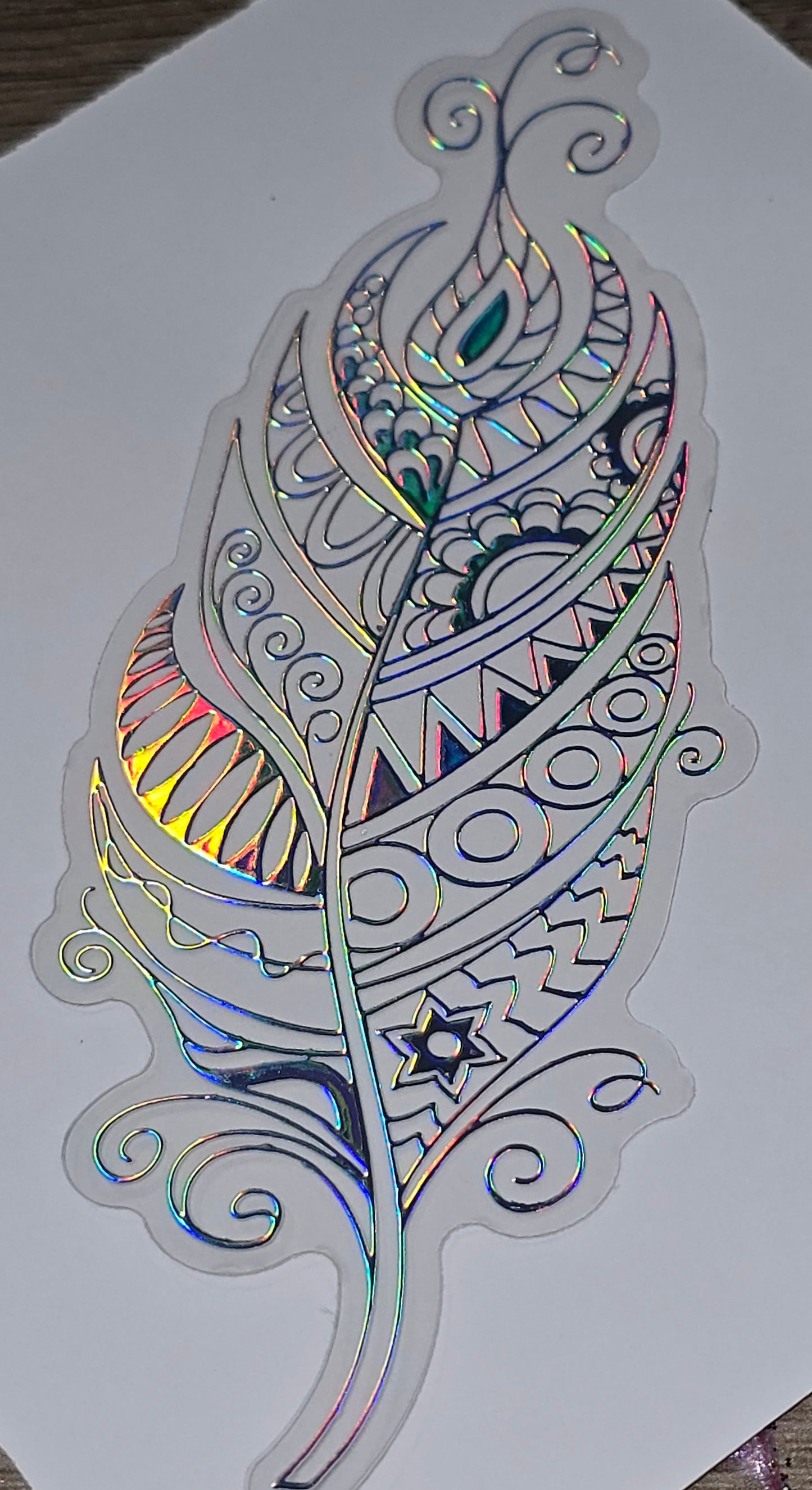 Holographic decals