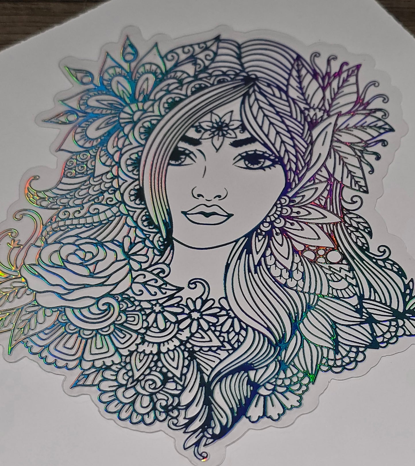 Holographic decals