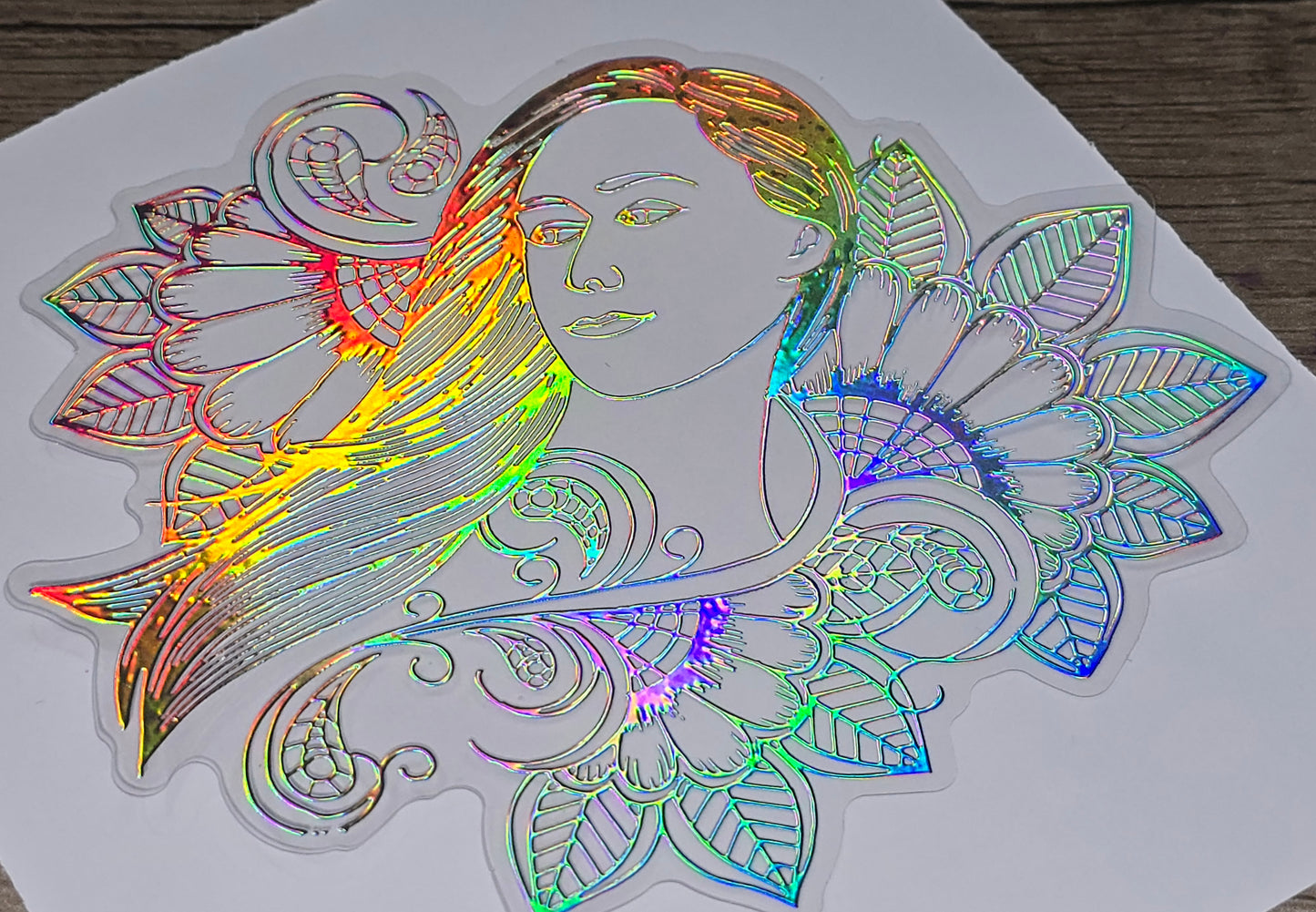 Holographic decals