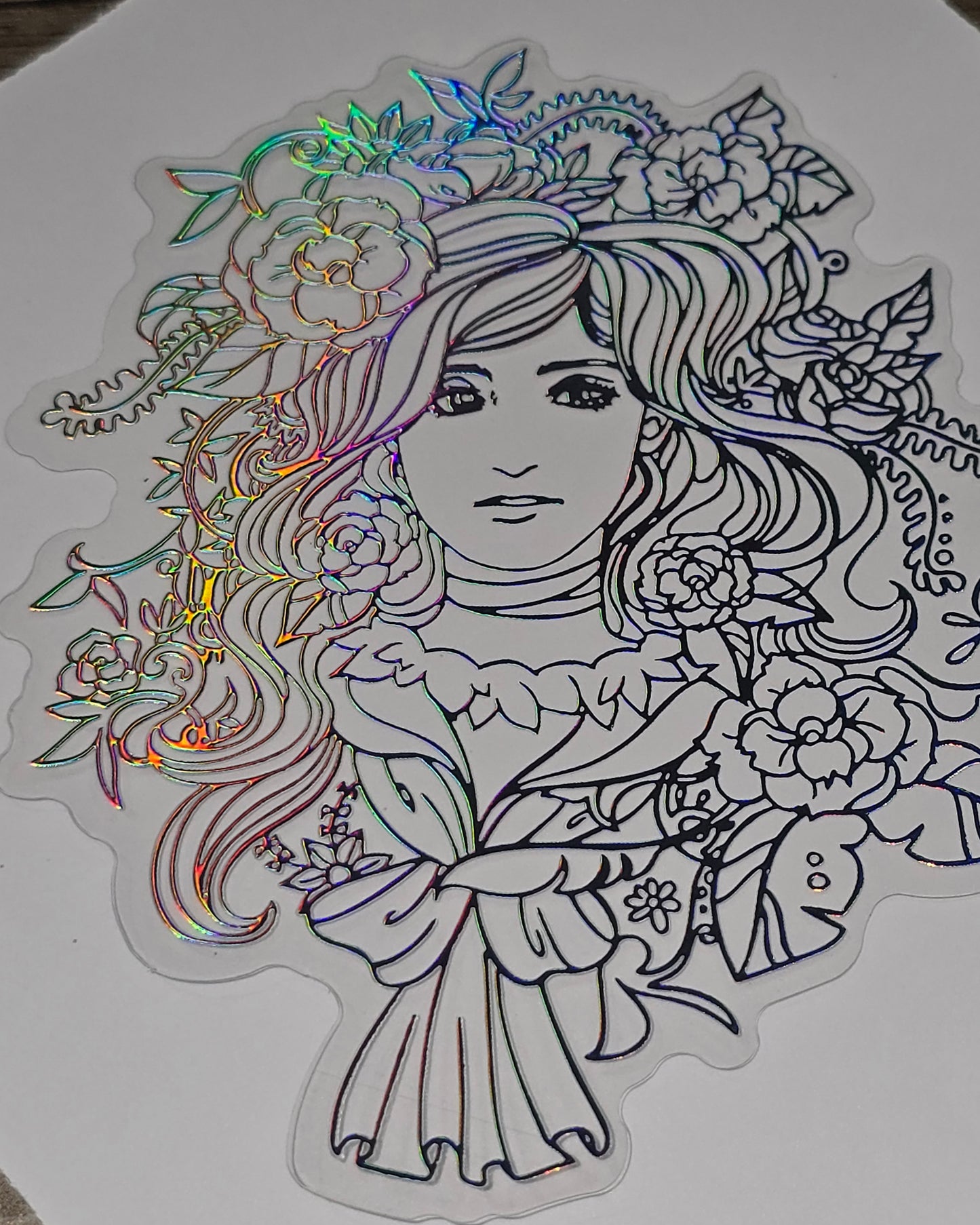 Holographic decals