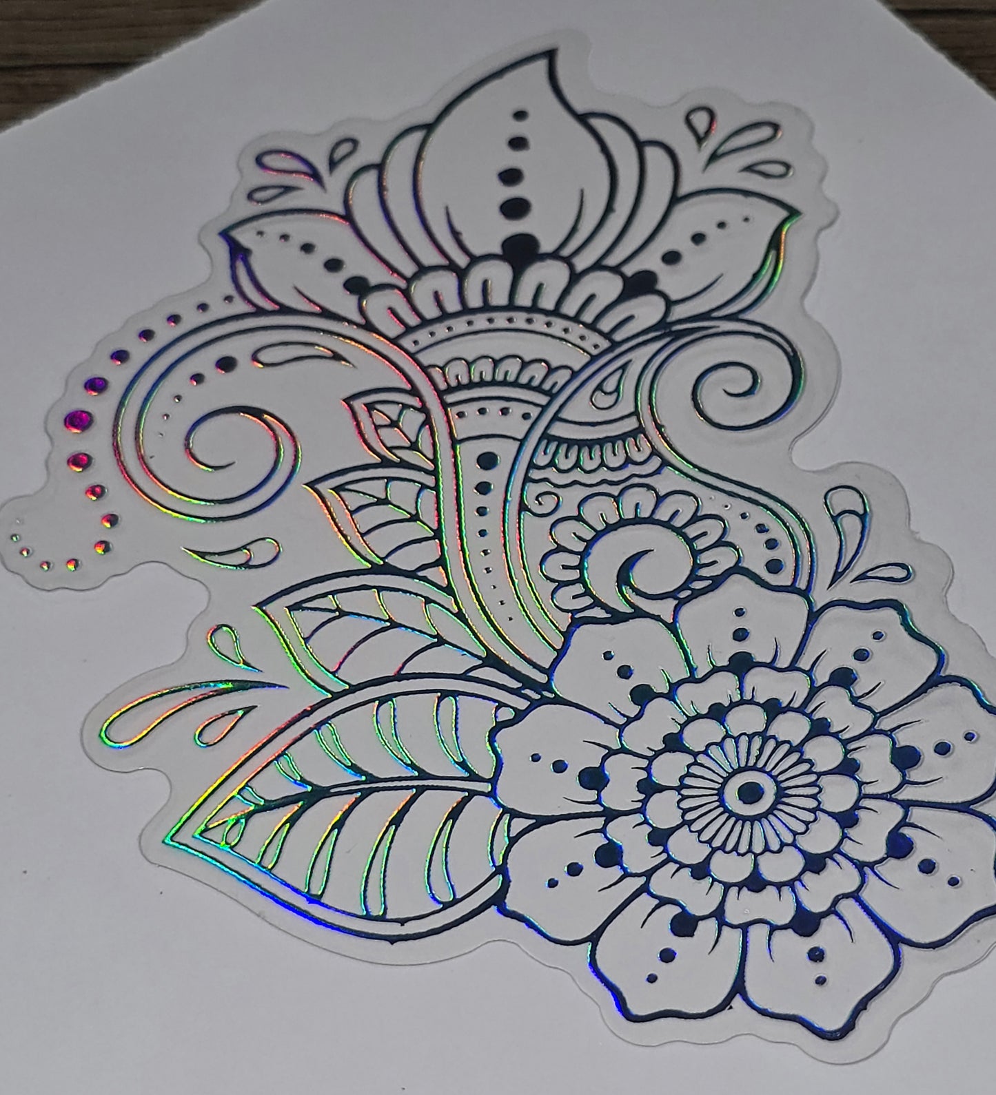 Holographic decals