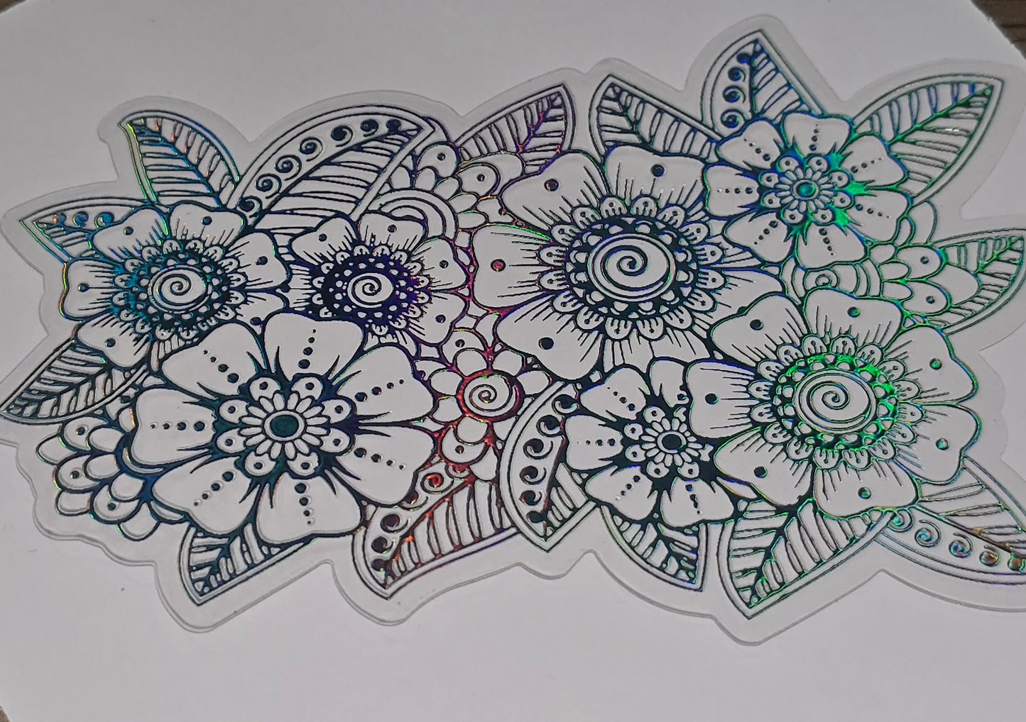 Holographic decals