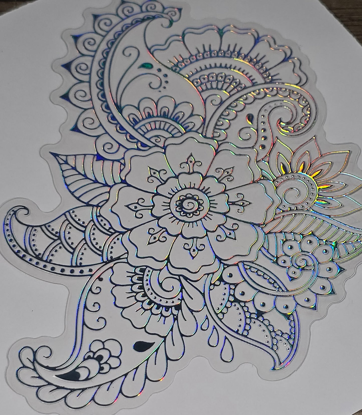 Holographic decals