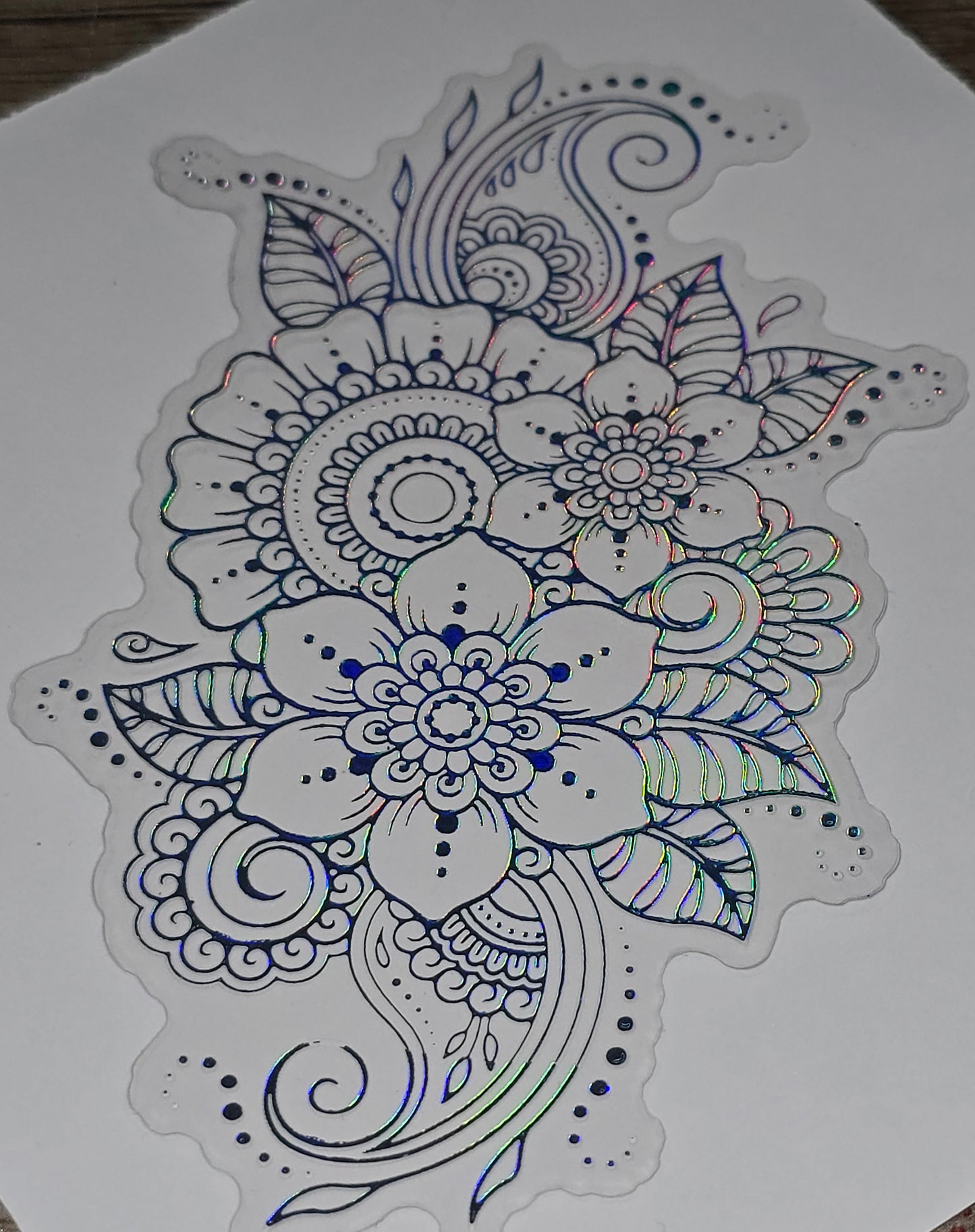 Holographic decals