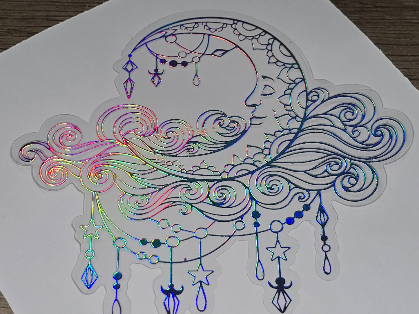 Holographic decals