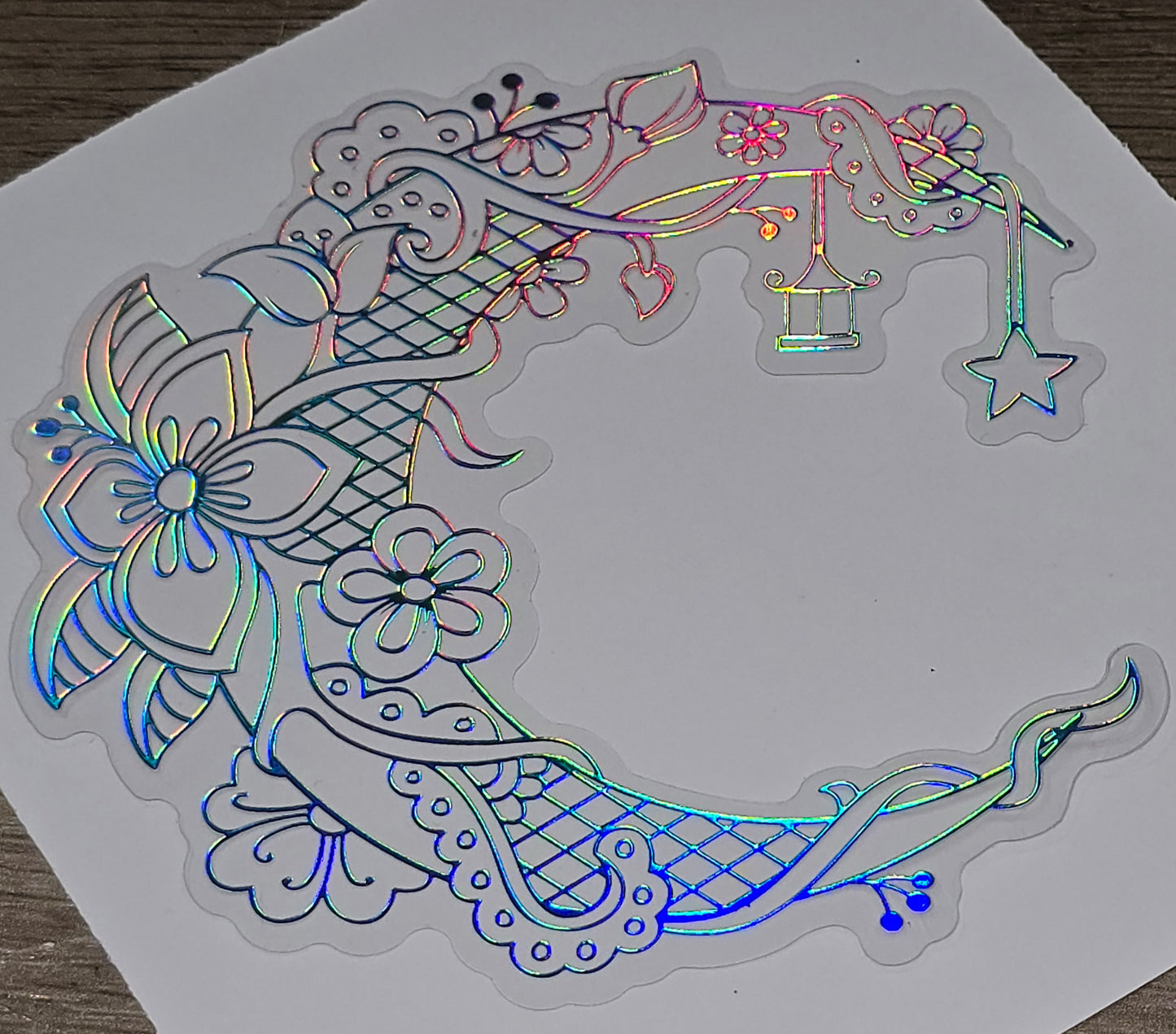 Holographic decals