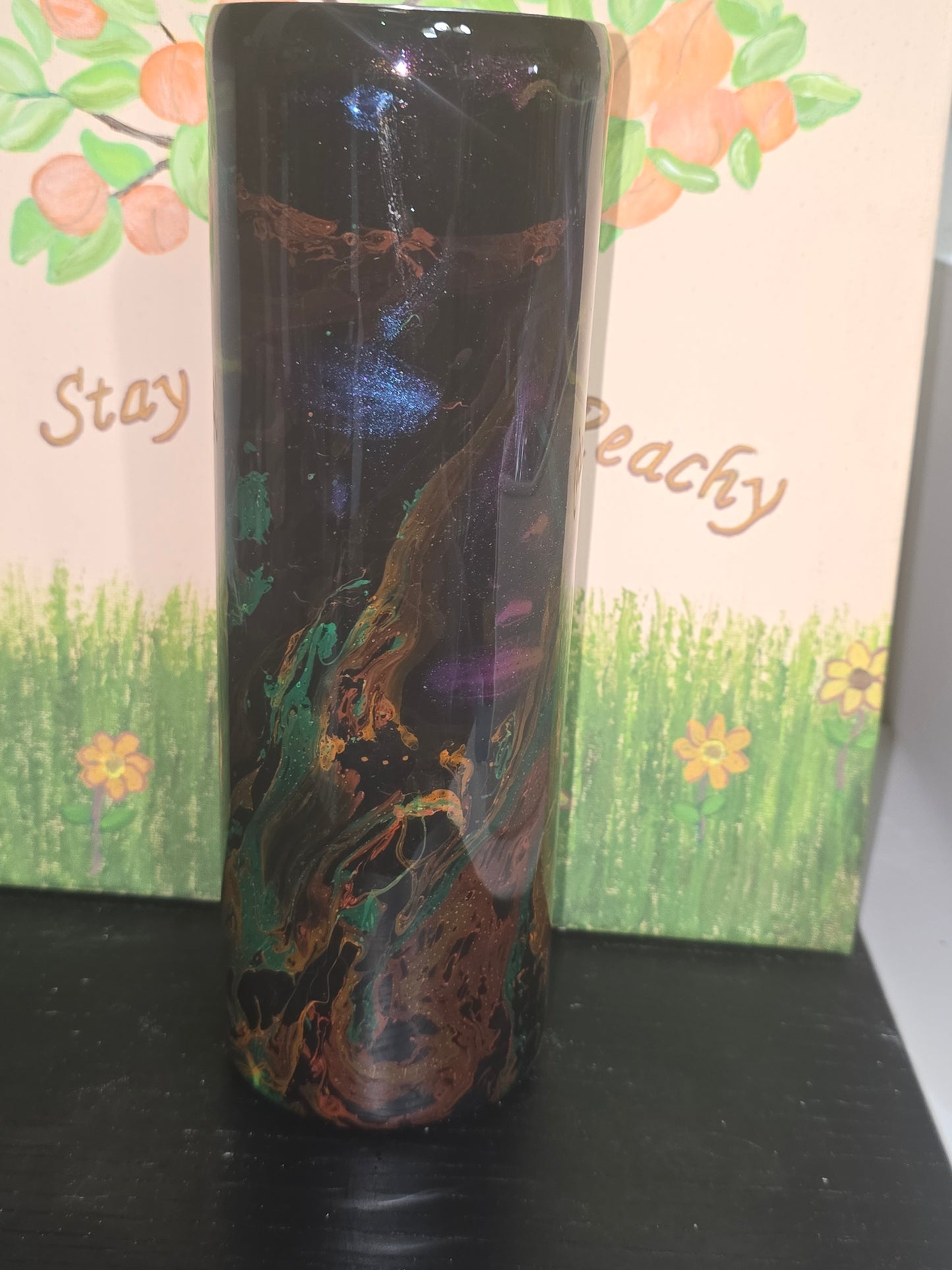 30 oz hydro dipped fish tumbler