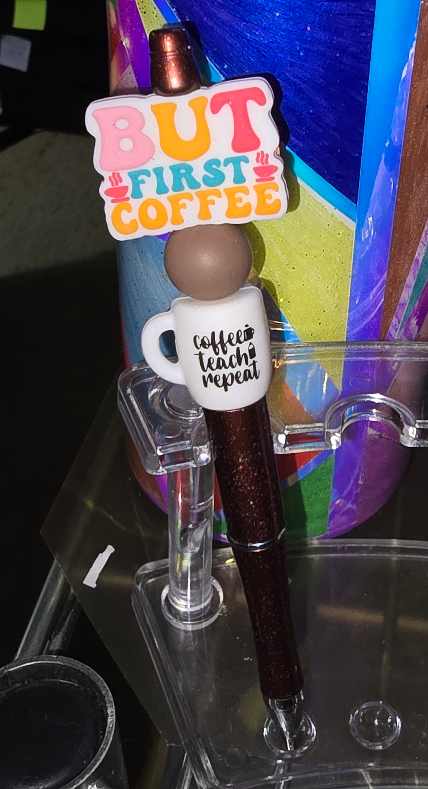 But 1st coffee focal pen