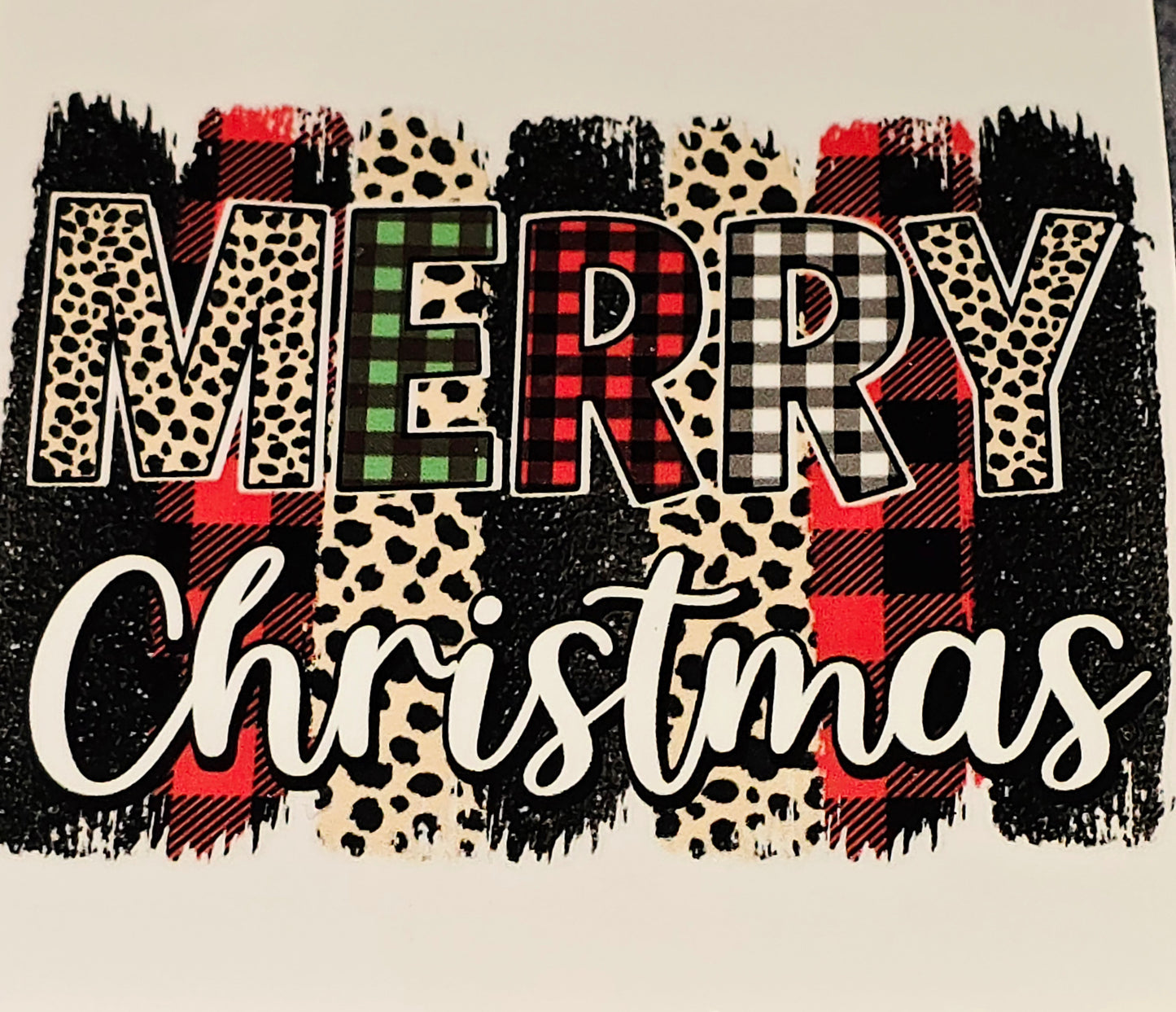 M34, XL14 Merry Christmas uvdtf decals