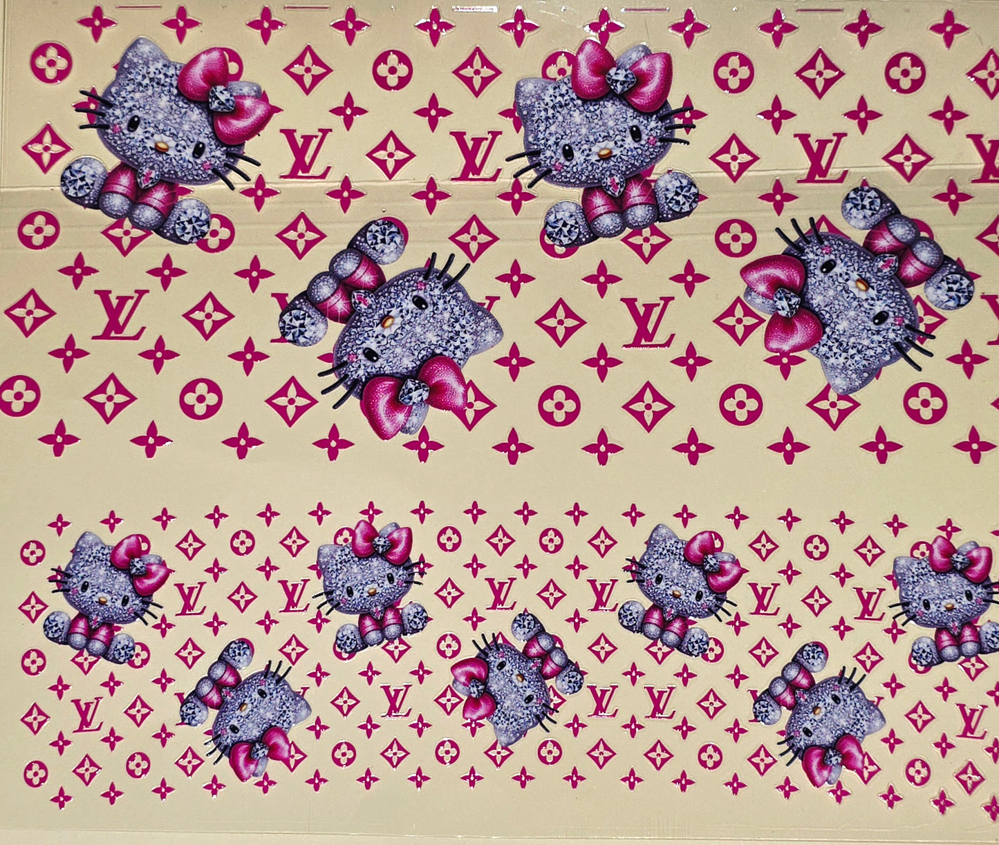 40 oz LV kitty wrap