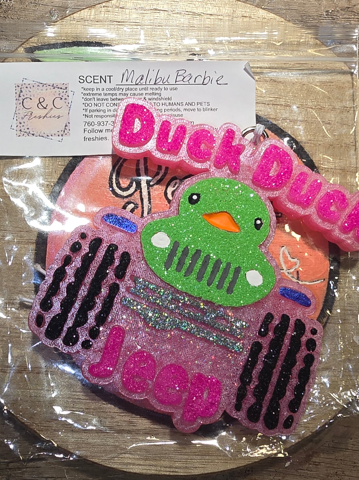 Duck duck jeep freshie