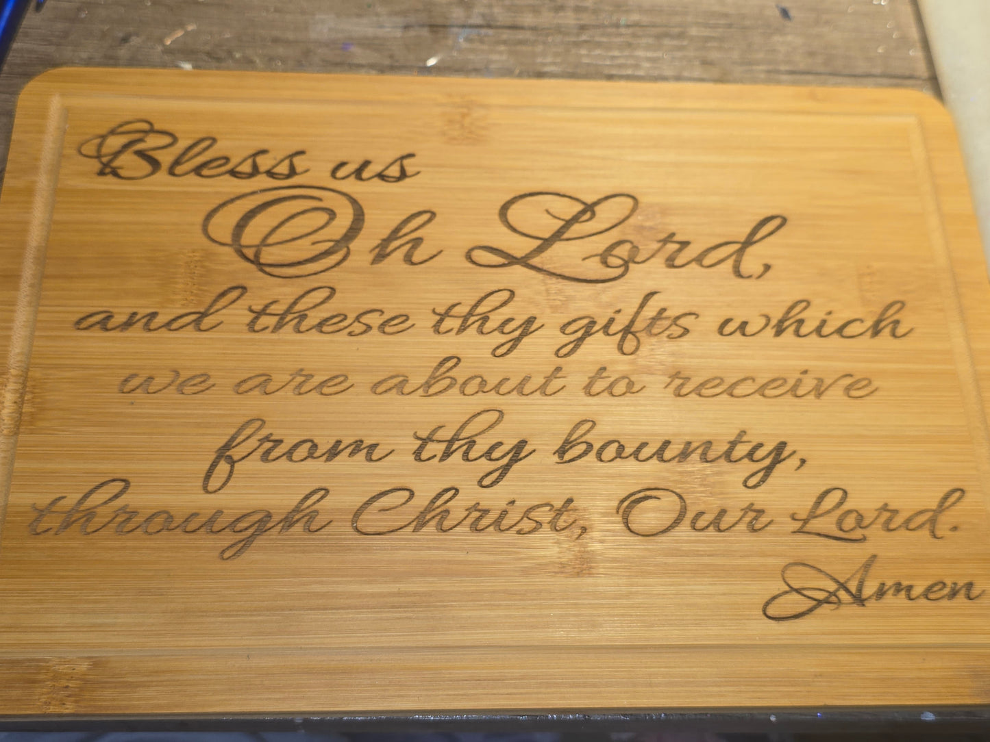 Bless us cutting board