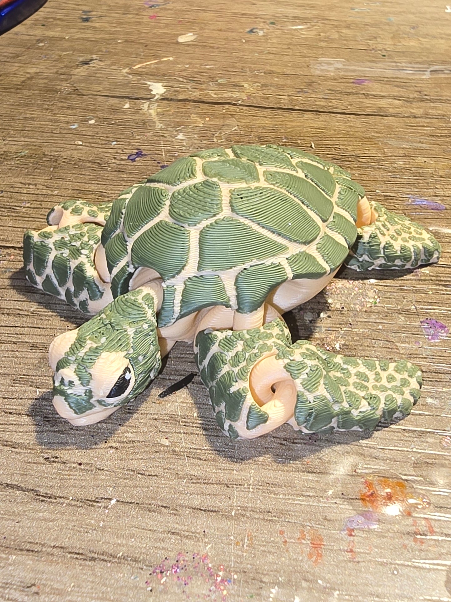3d sea turtle