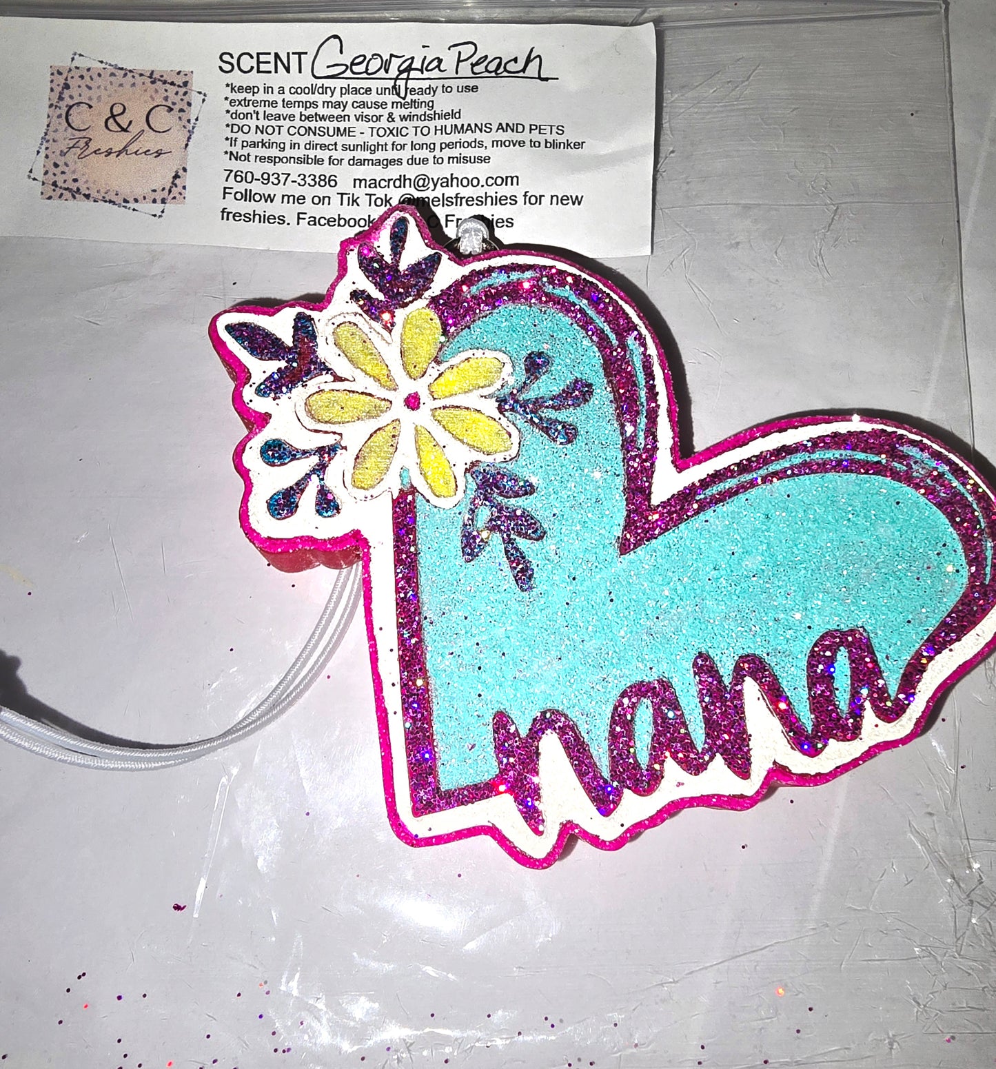 Nana heart freshie