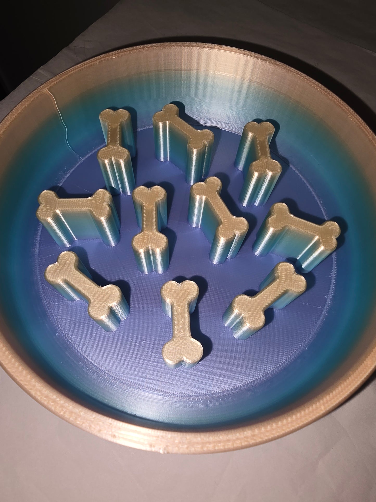 Slow feed small pet bowl