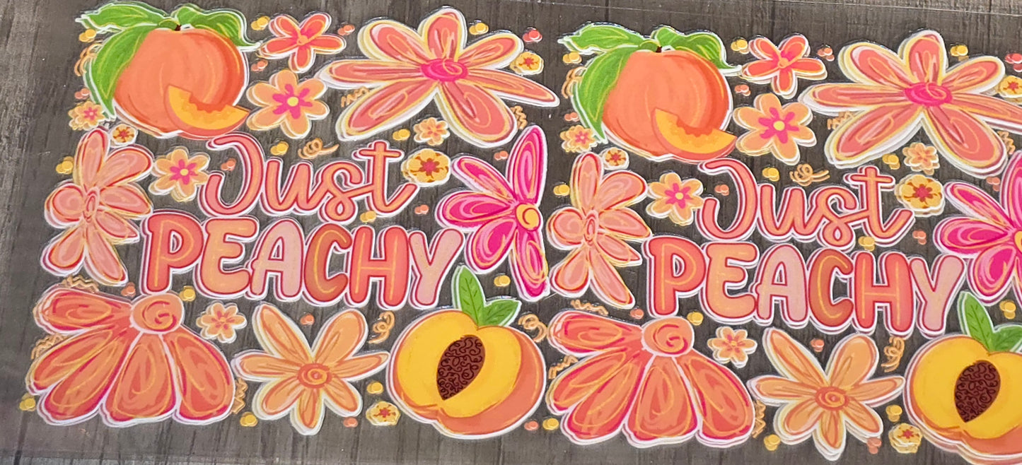 Just peachy uvdtf wrap