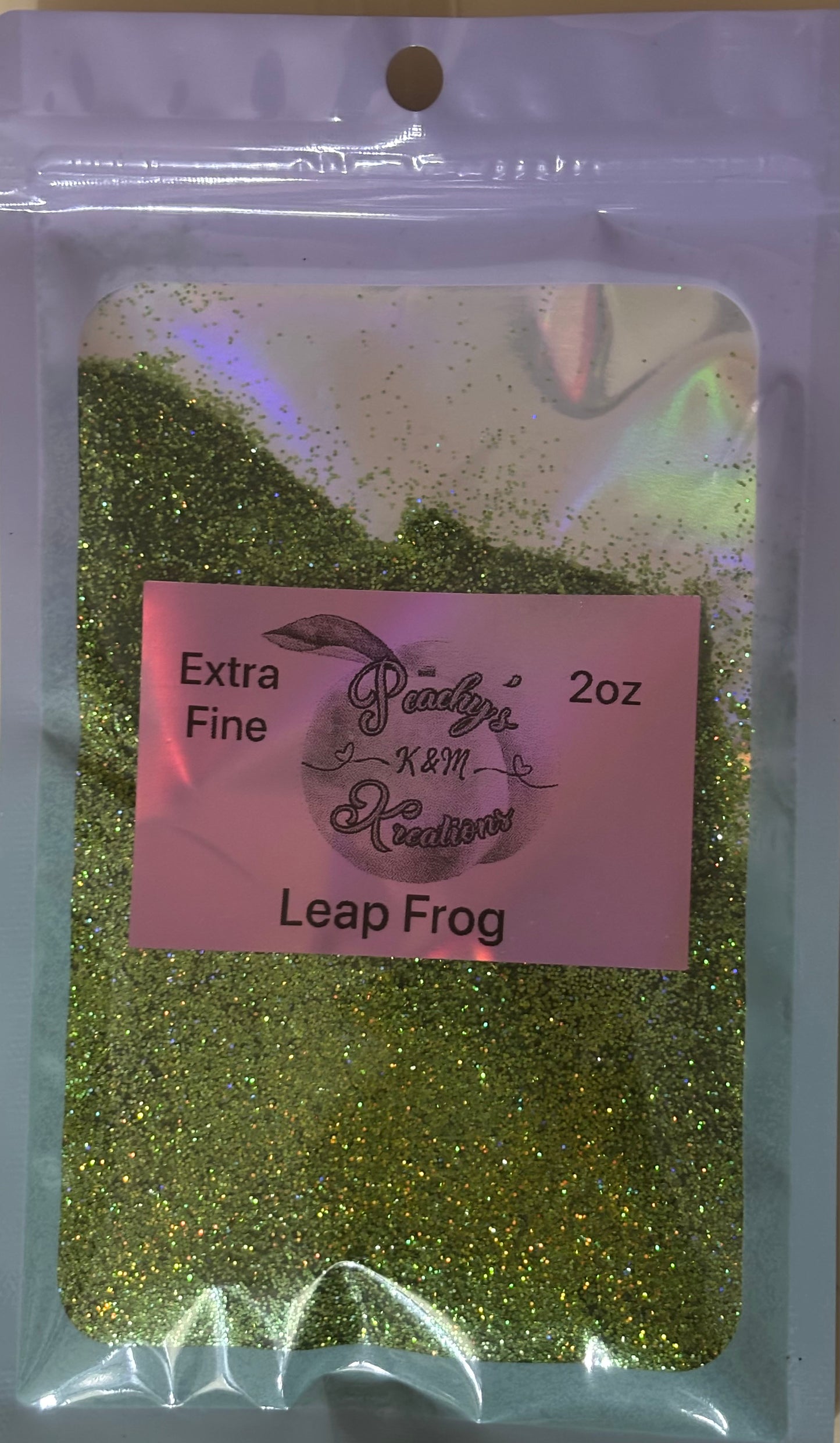 Leap Frog Extra Fine Holographic Glitter (Cosmetic Grade)