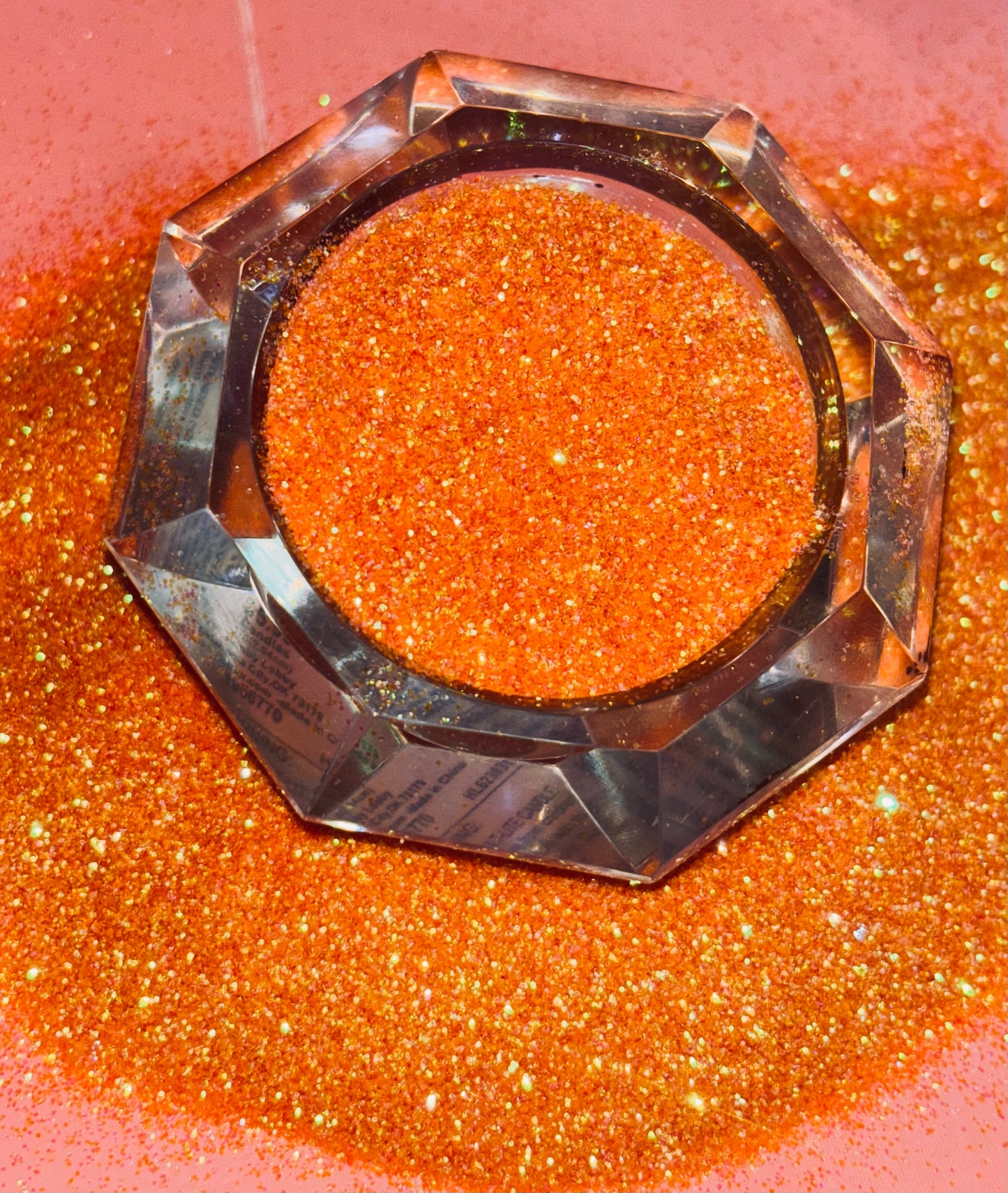 Tangerine Micro Fine iridescent, Glitter (Cosmetic Grade)