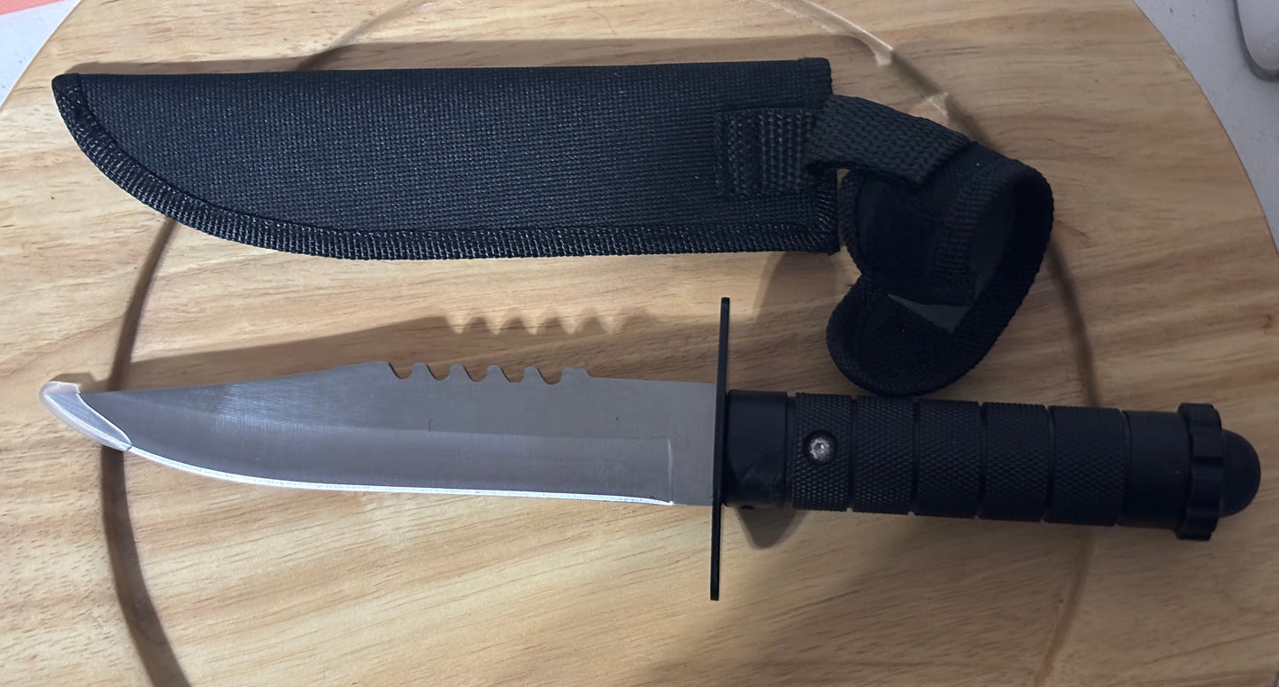 11in Combat Knife with sheath