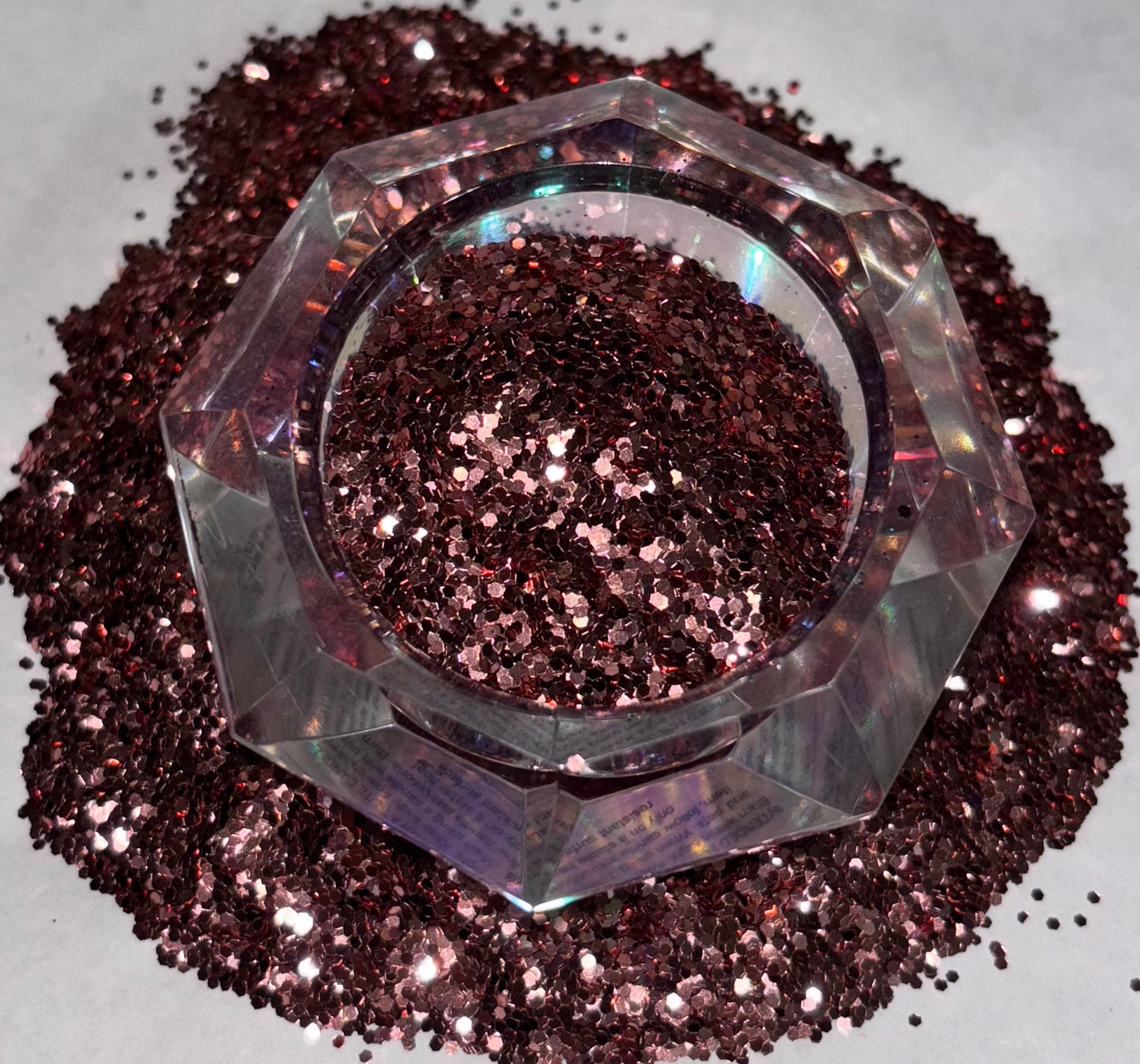 24 Karat Rose Gold E Fine Glitter