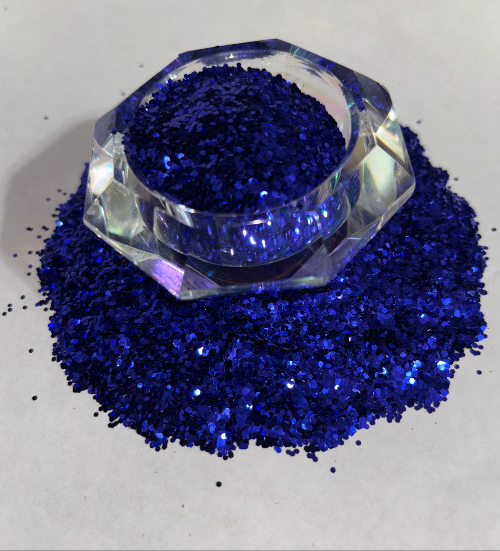 Electric Blue Reg.Grain Metallic Glitter