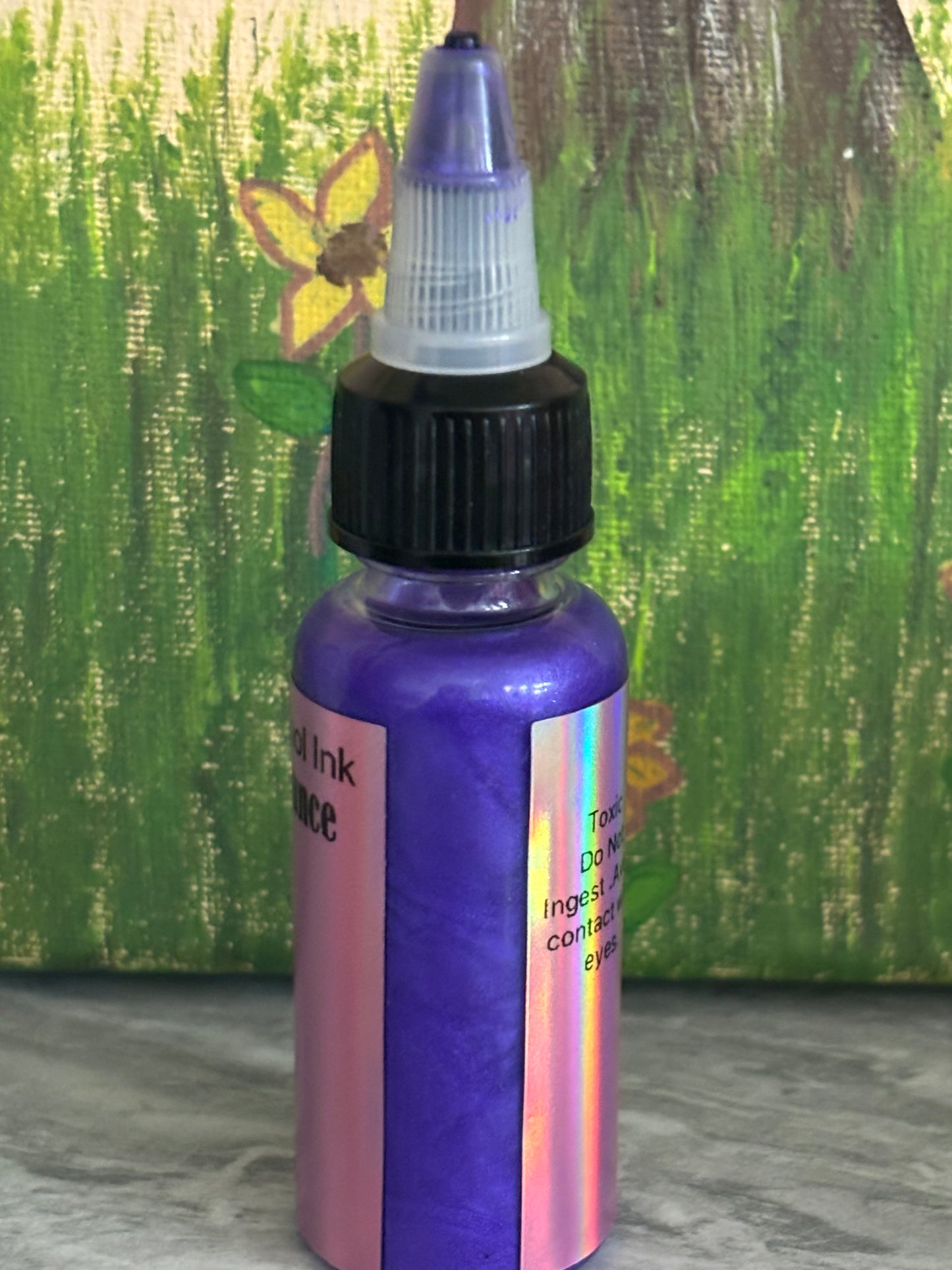 Purple Amethyst Alcohol Ink